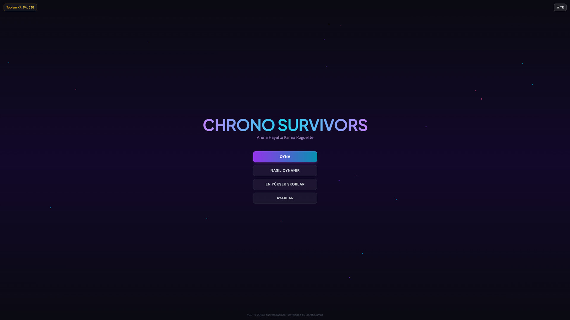 Chrono Survivors - Arena Survival Roguelite screenshot 1