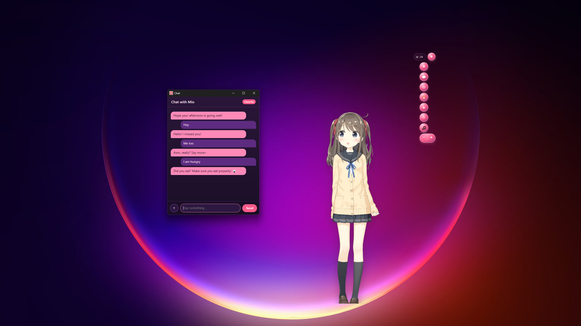 Desktop Waifu screenshot 6