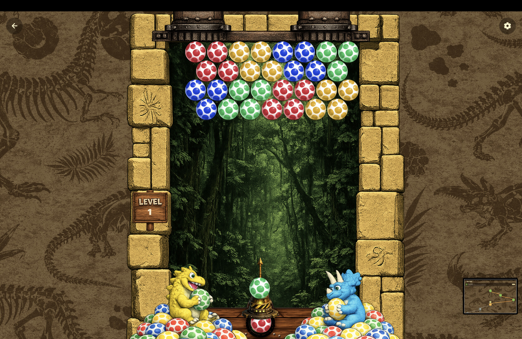 Dyno Burst: Bubble Shooter screenshot 2