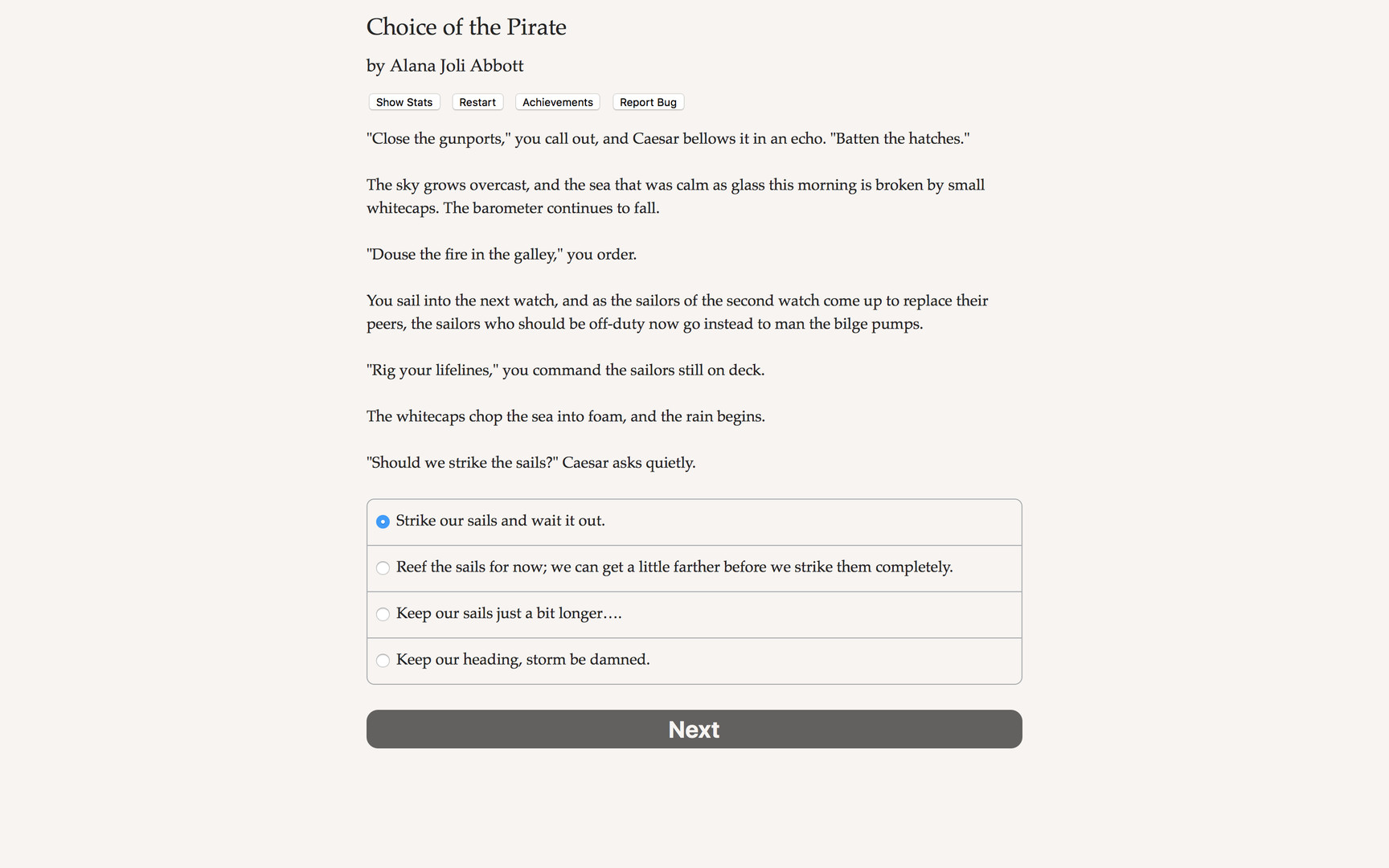 Choice of the Pirate screenshot 5