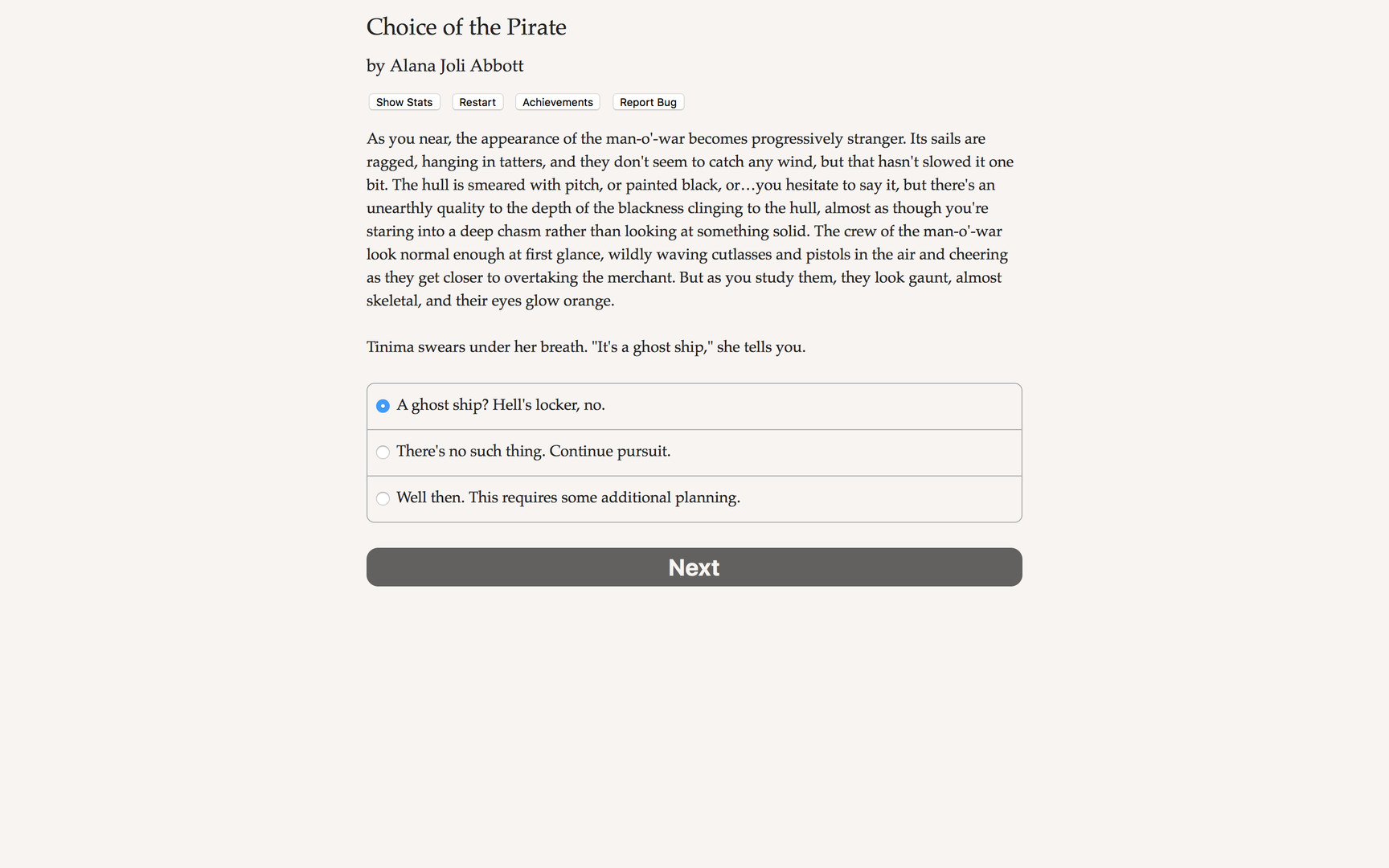 Choice of the Pirate screenshot 3
