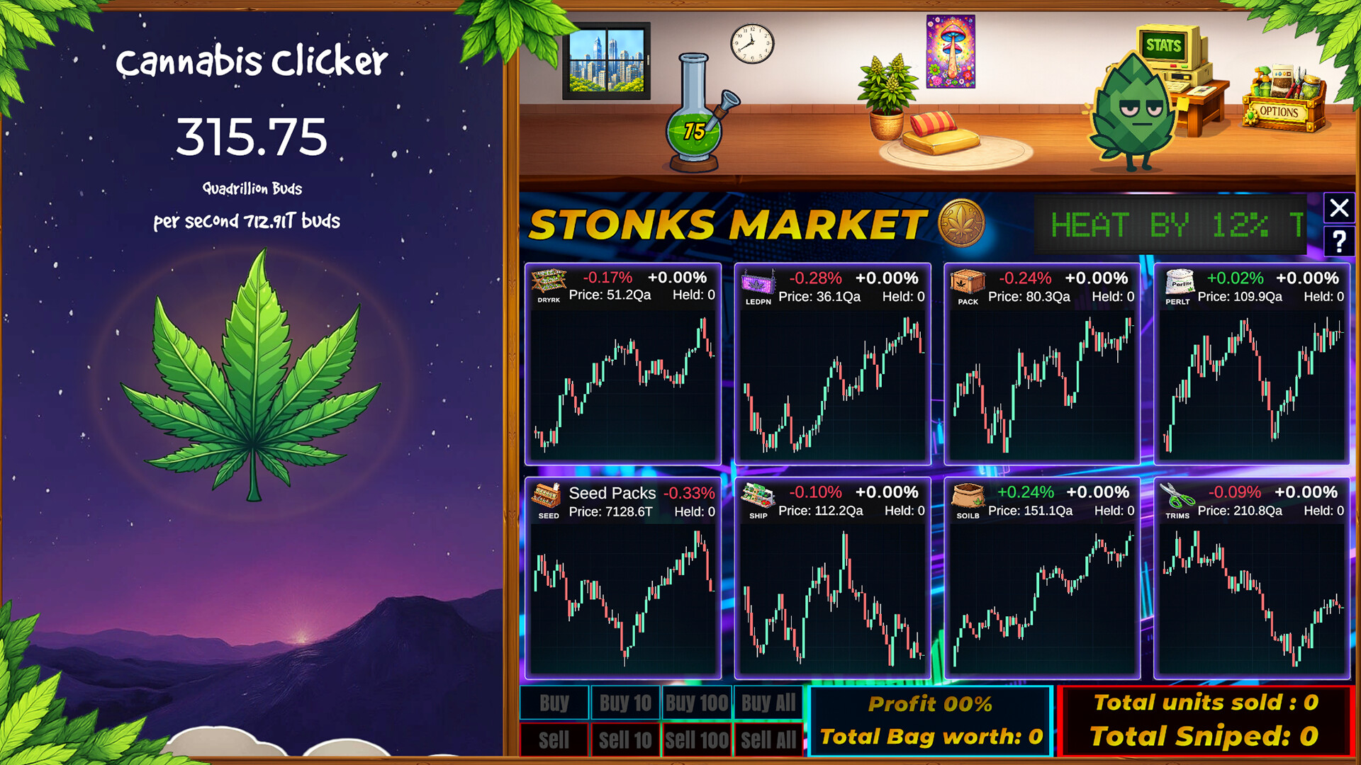 Cannabis Clicker screenshot 3
