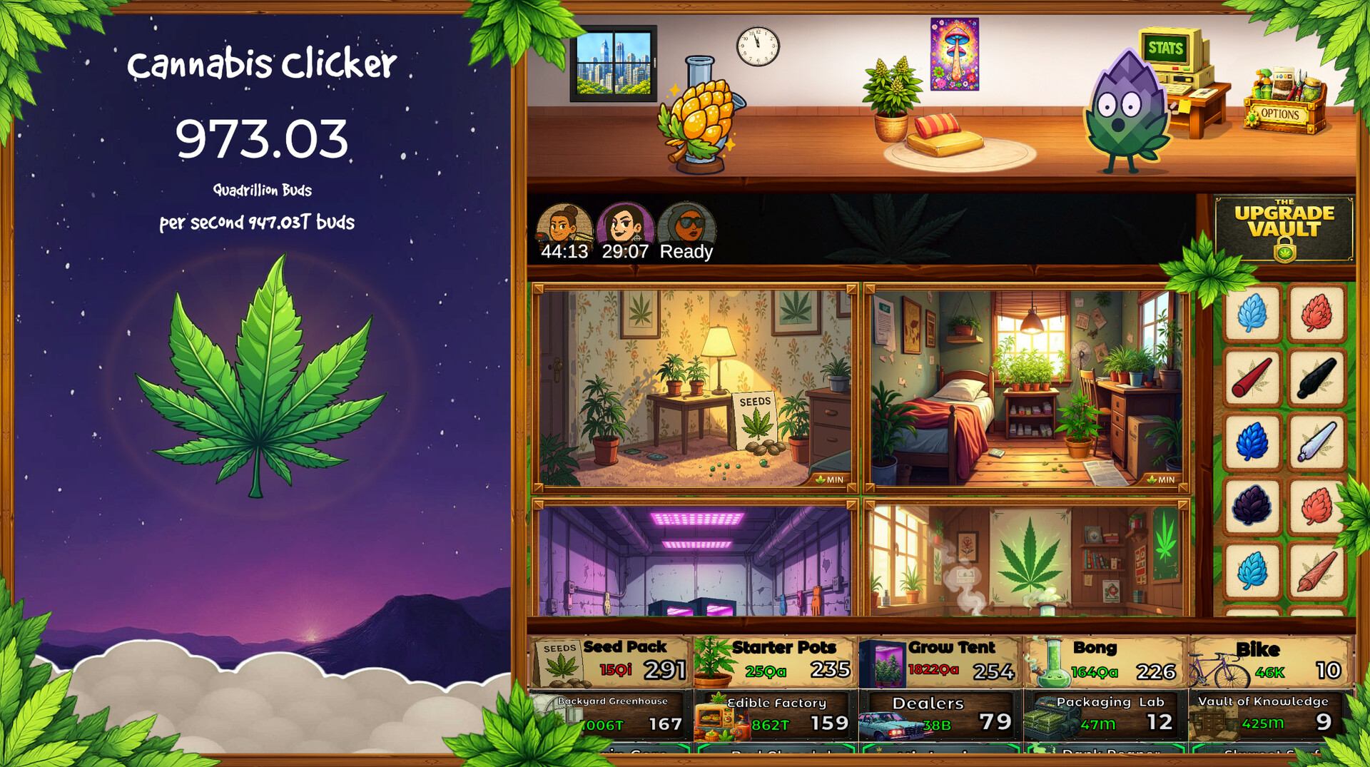 Cannabis Clicker screenshot 1