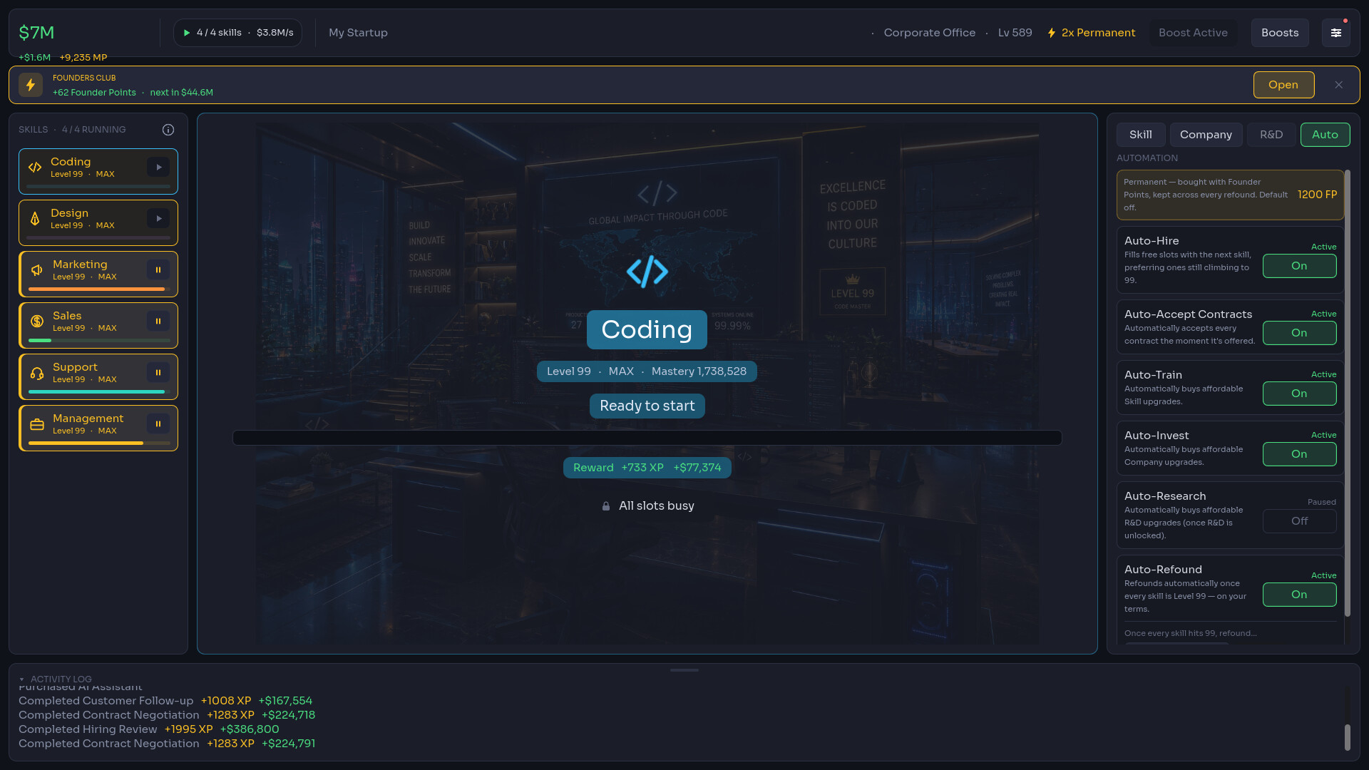 Idle Startup screenshot 7
