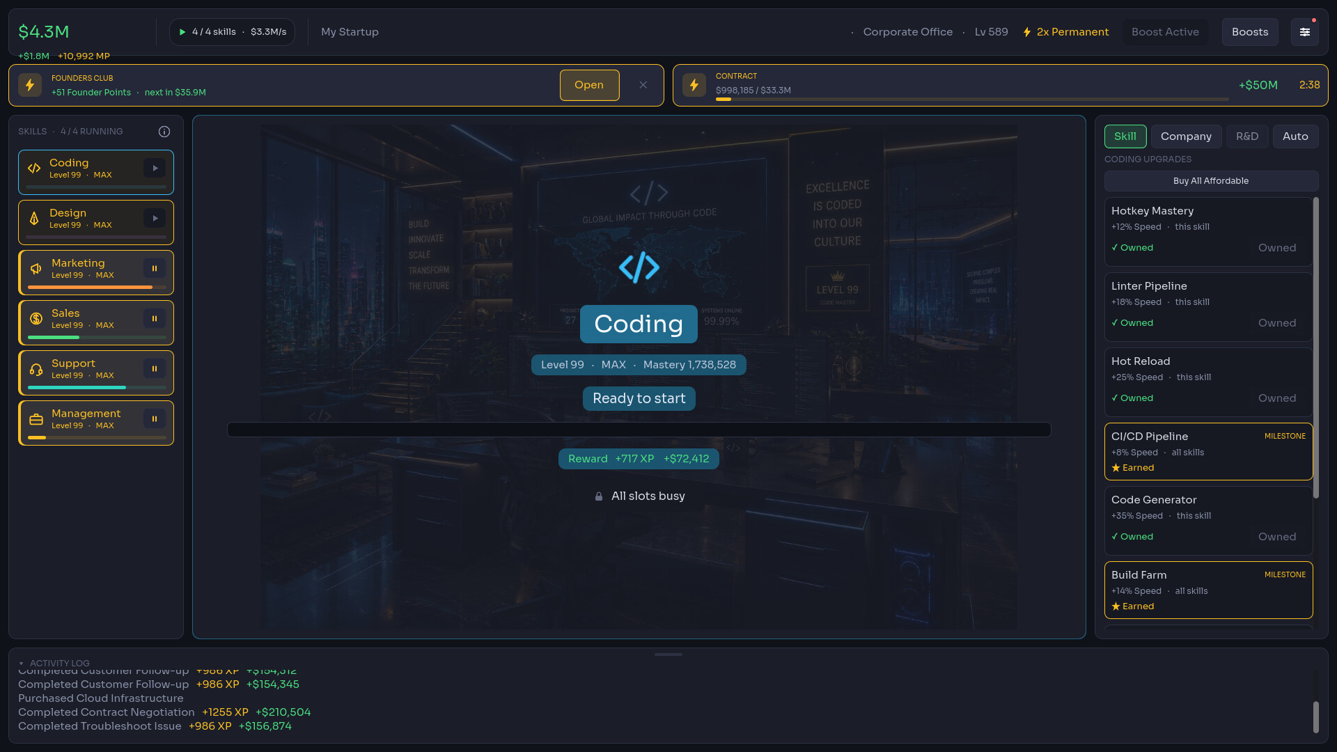 Idle Startup screenshot 10