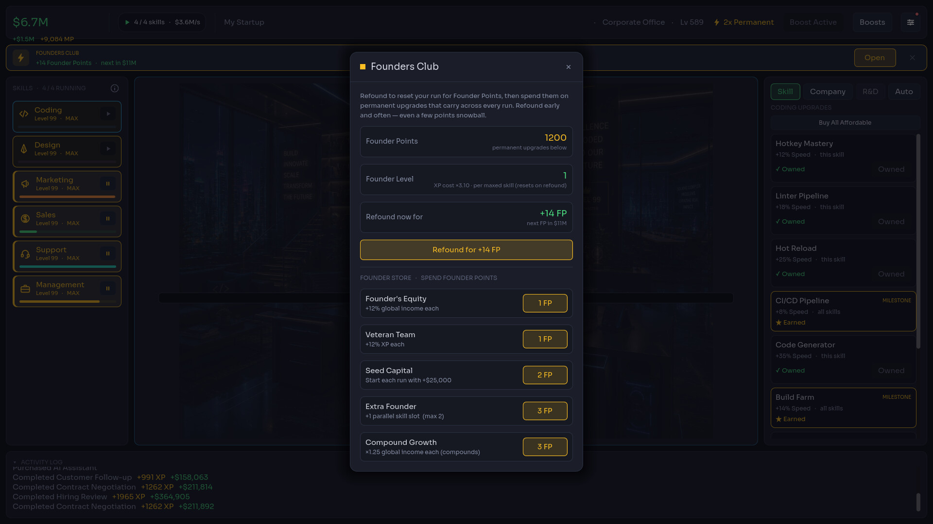 Idle Startup screenshot 8