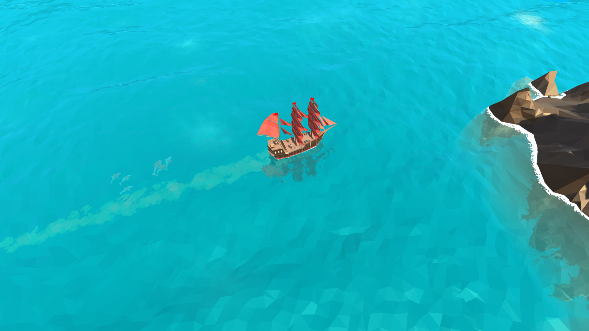 Pirates of the Polygon Sea screenshot 10