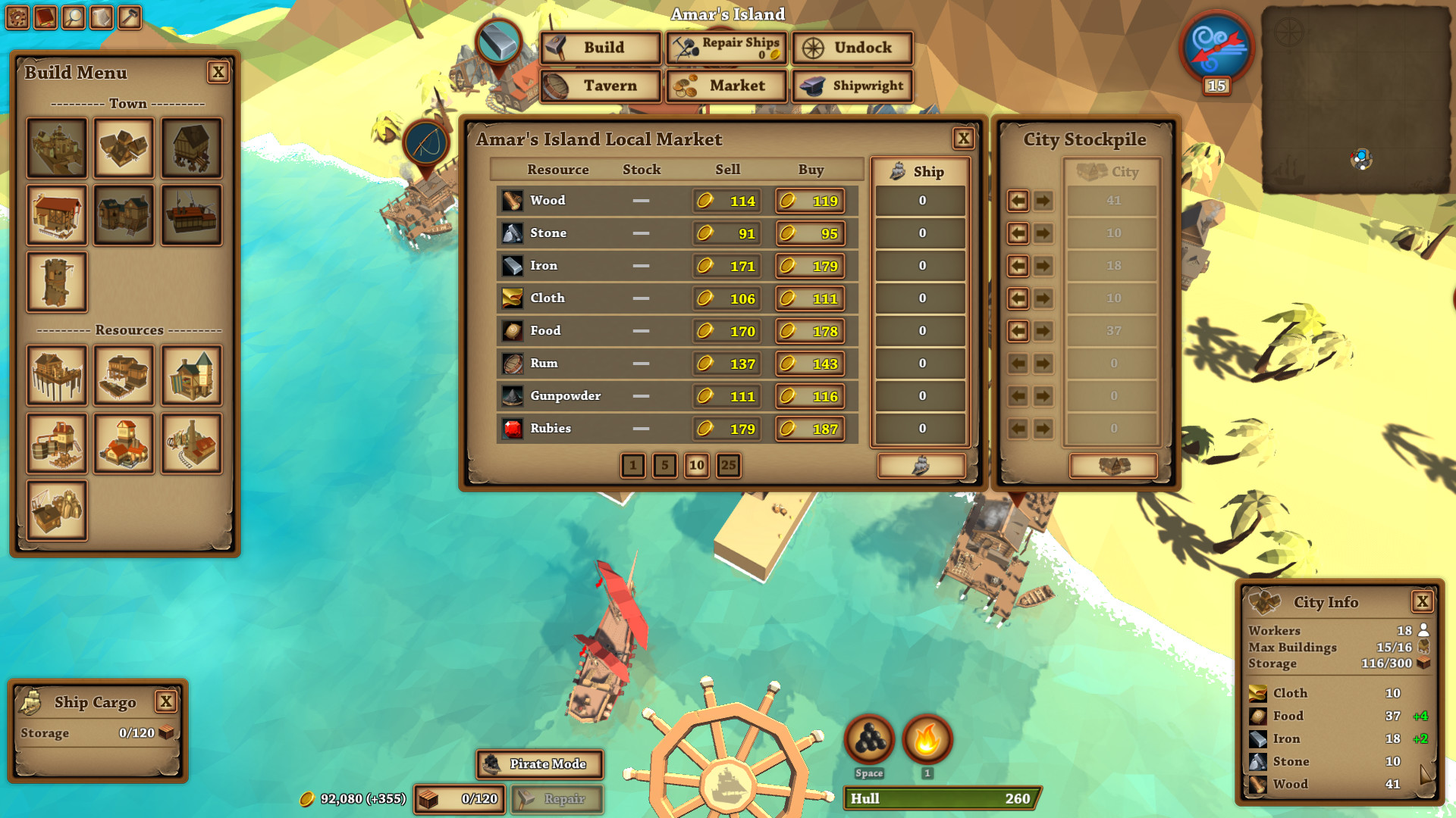 Pirates of the Polygon Sea screenshot 4