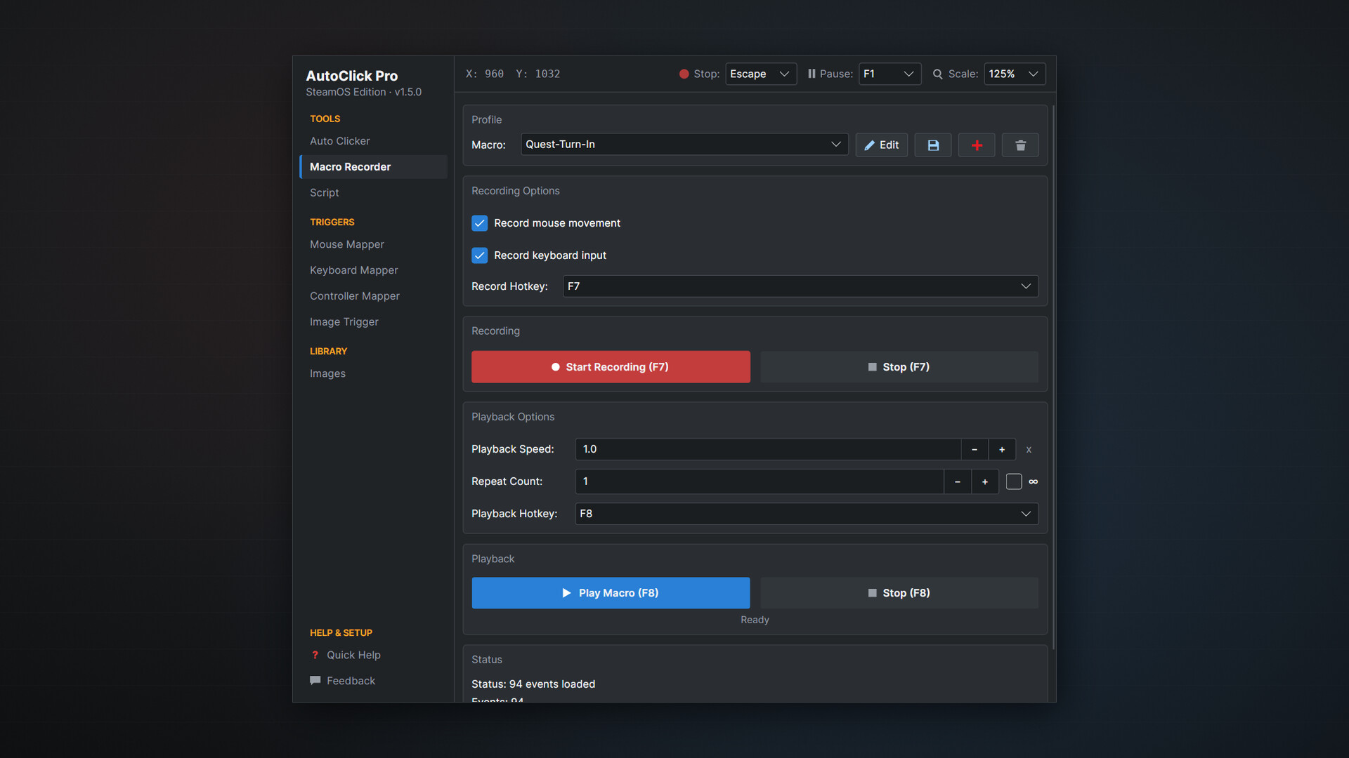 AutoClick Pro: Macro Recorder & Input Automation screenshot 2