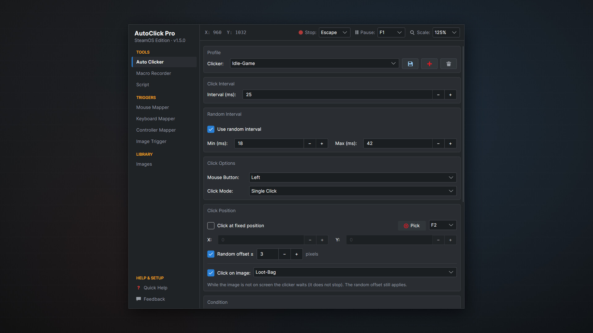 AutoClick Pro: Macro Recorder & Input Automation screenshot 1