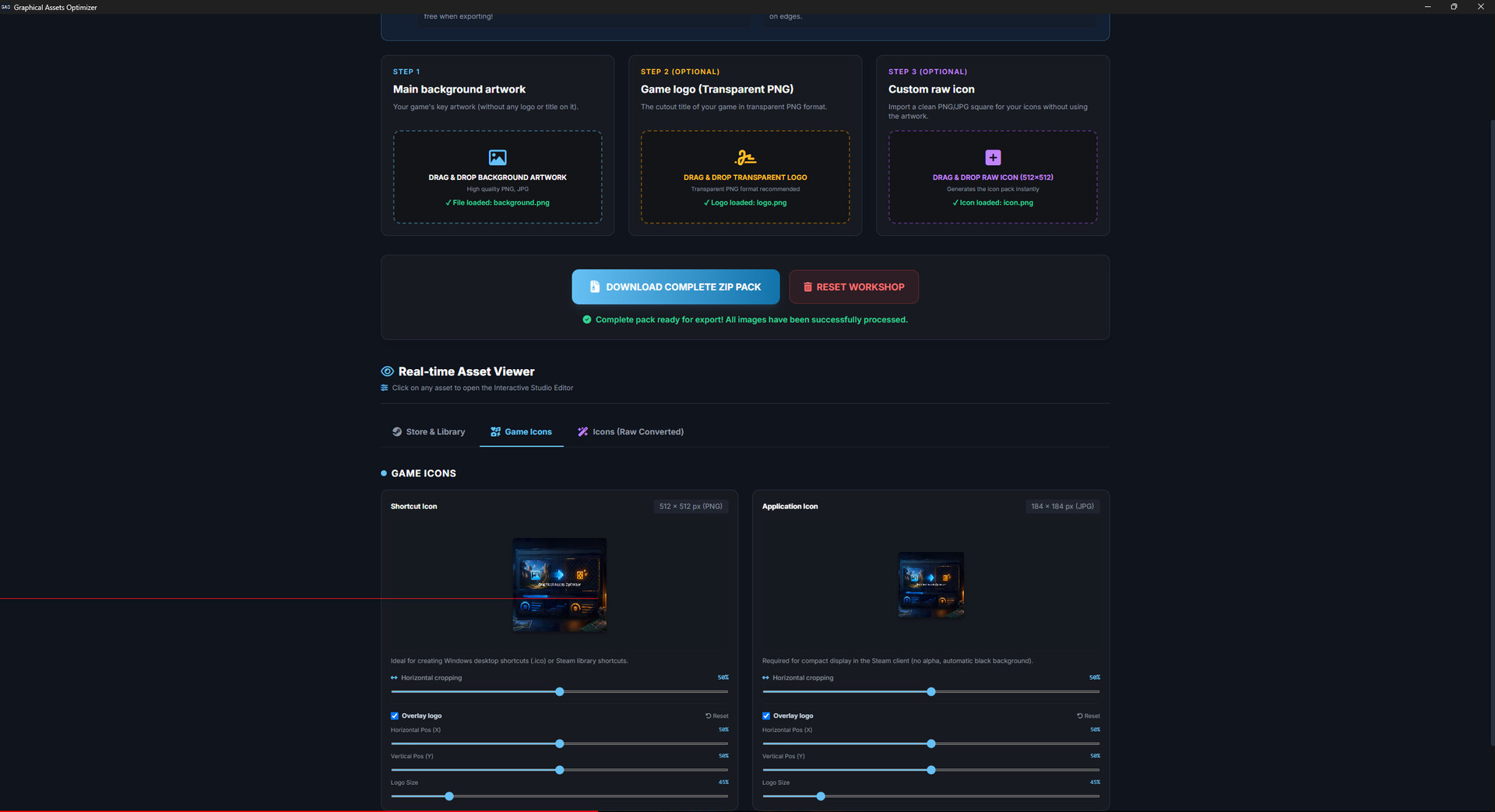 Graphical Assets Optimizer screenshot 6