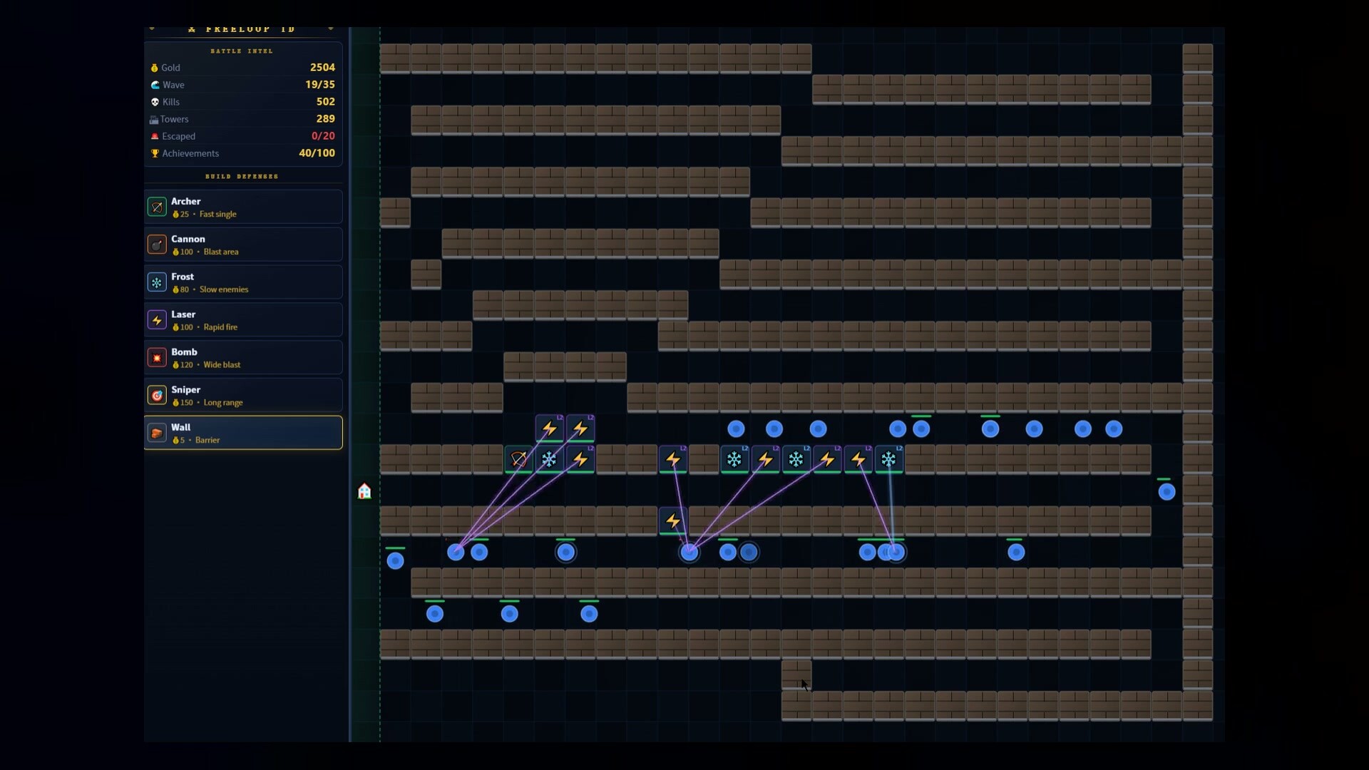 Free Loop Tower Defense 人生是旷野塔防 FLTD screenshot 3