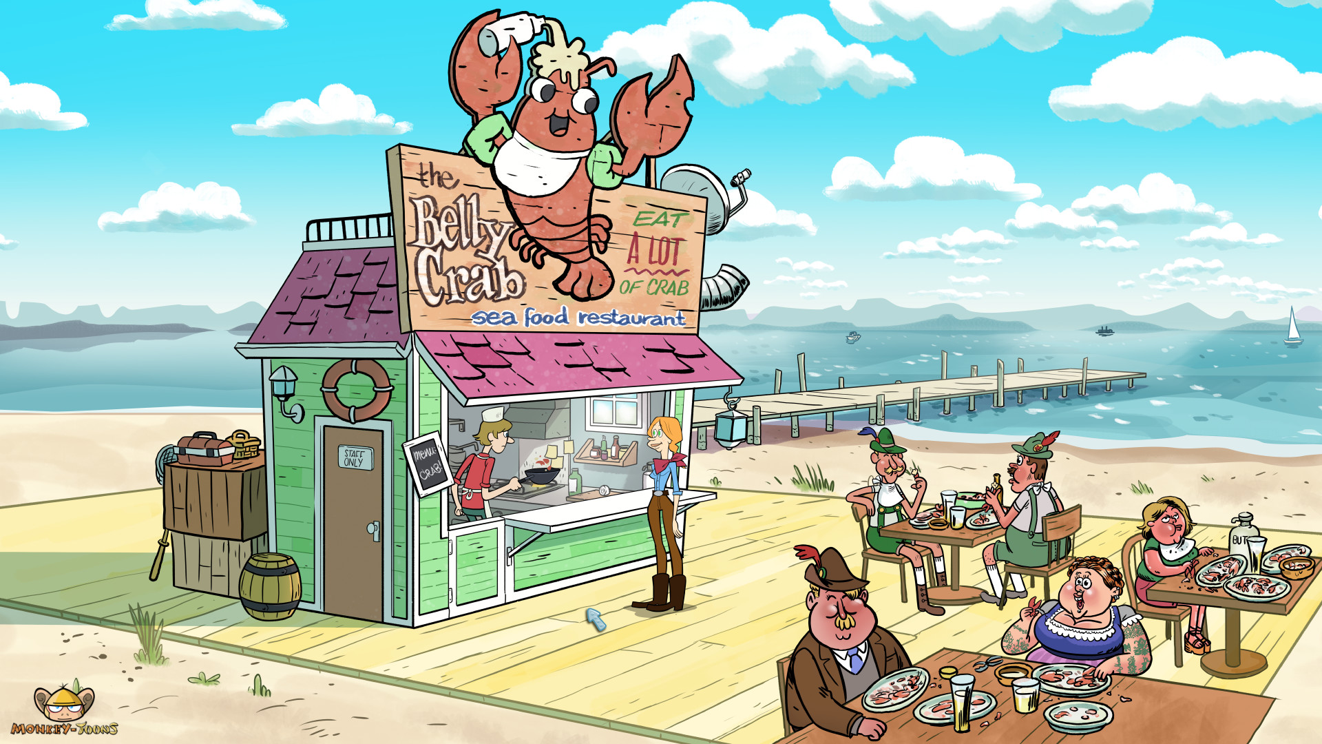 Slap Village: Reality Slap screenshot 5
