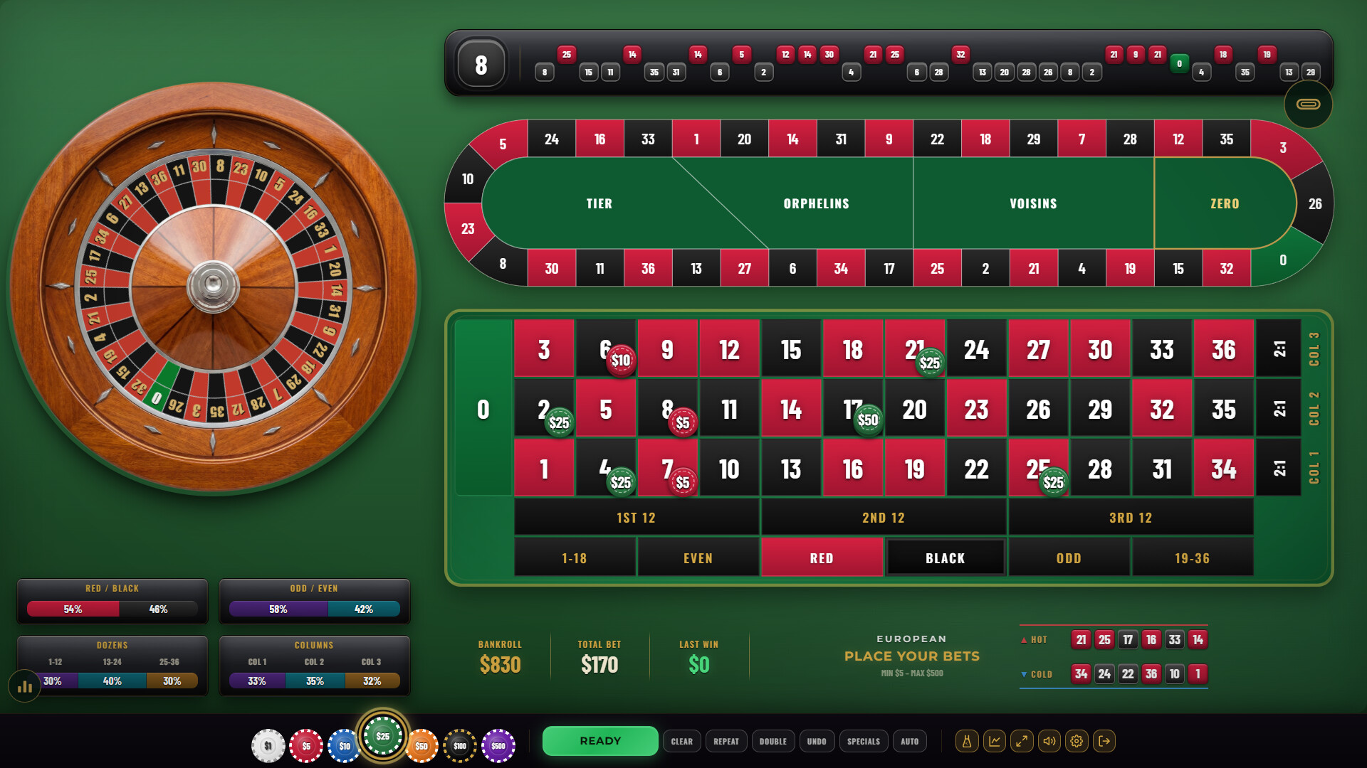 Roulette Salon - The Ultimate Casino Roulette Simulator screenshot 1