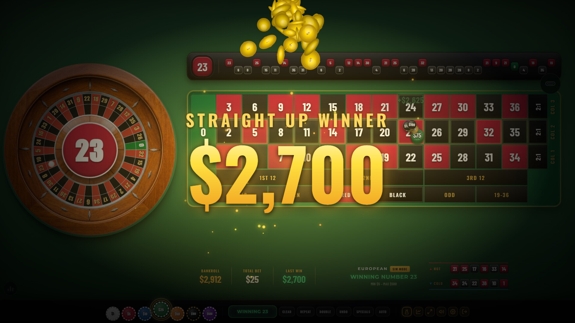 Roulette Salon - The Ultimate Casino Roulette Simulator screenshot 2