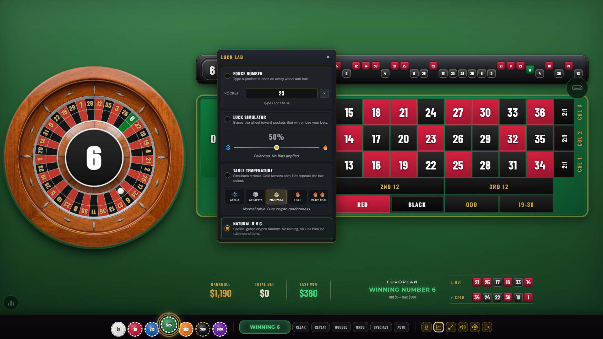 Roulette Salon - The Ultimate Casino Roulette Simulator screenshot 6