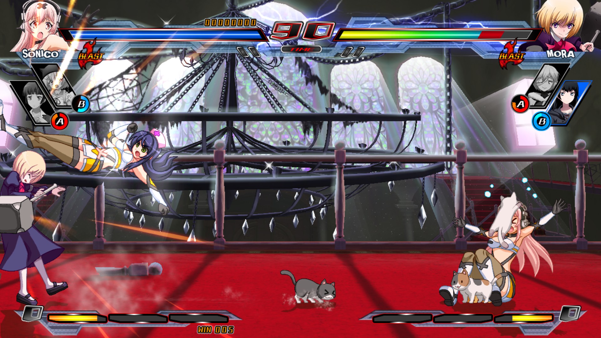 Nitroplus Blasterz: Heroines Infinite Duel screenshot 17