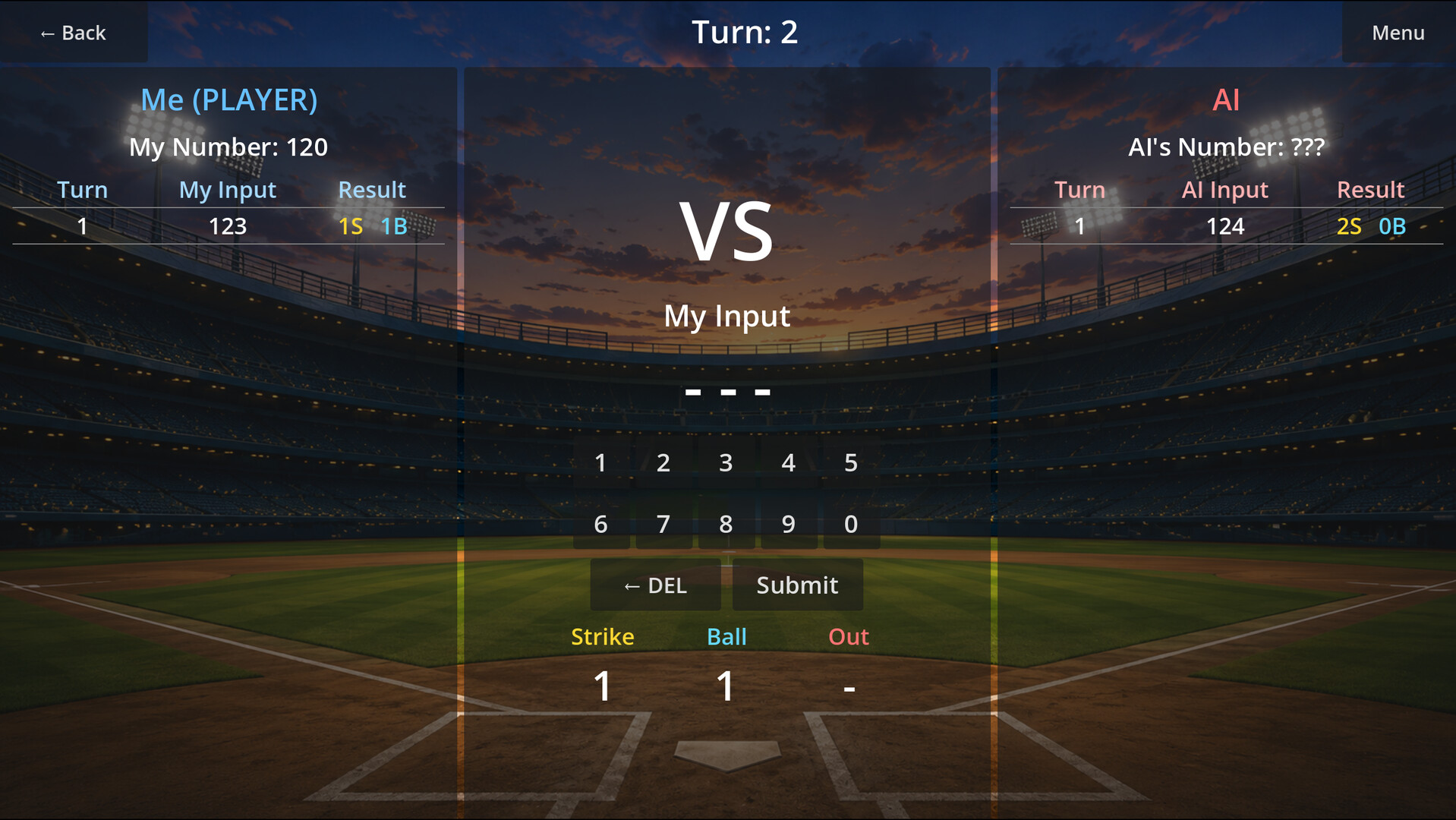 Paper Baseball screenshot 1