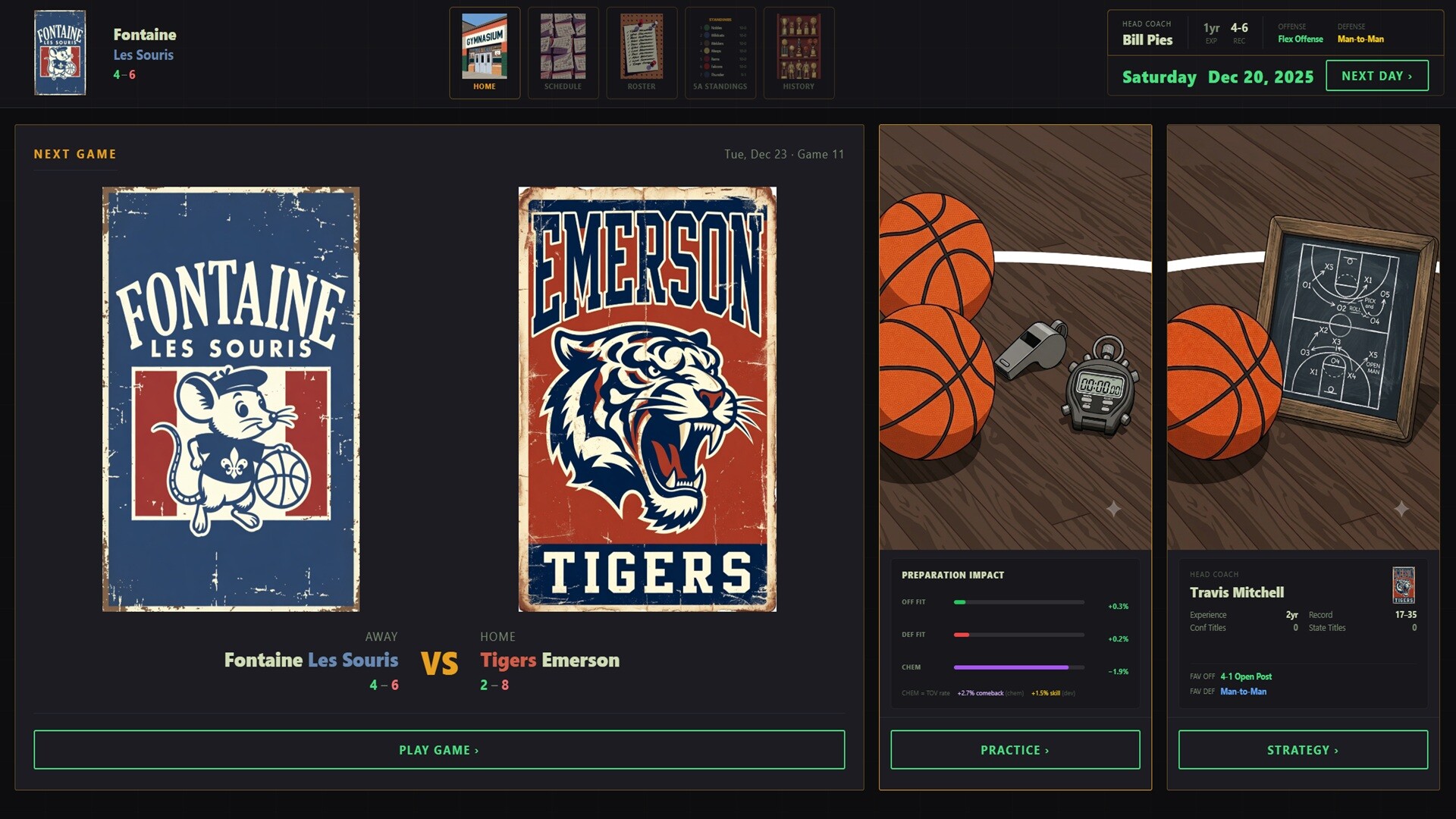American High School Basketball Dynasty screenshot 2