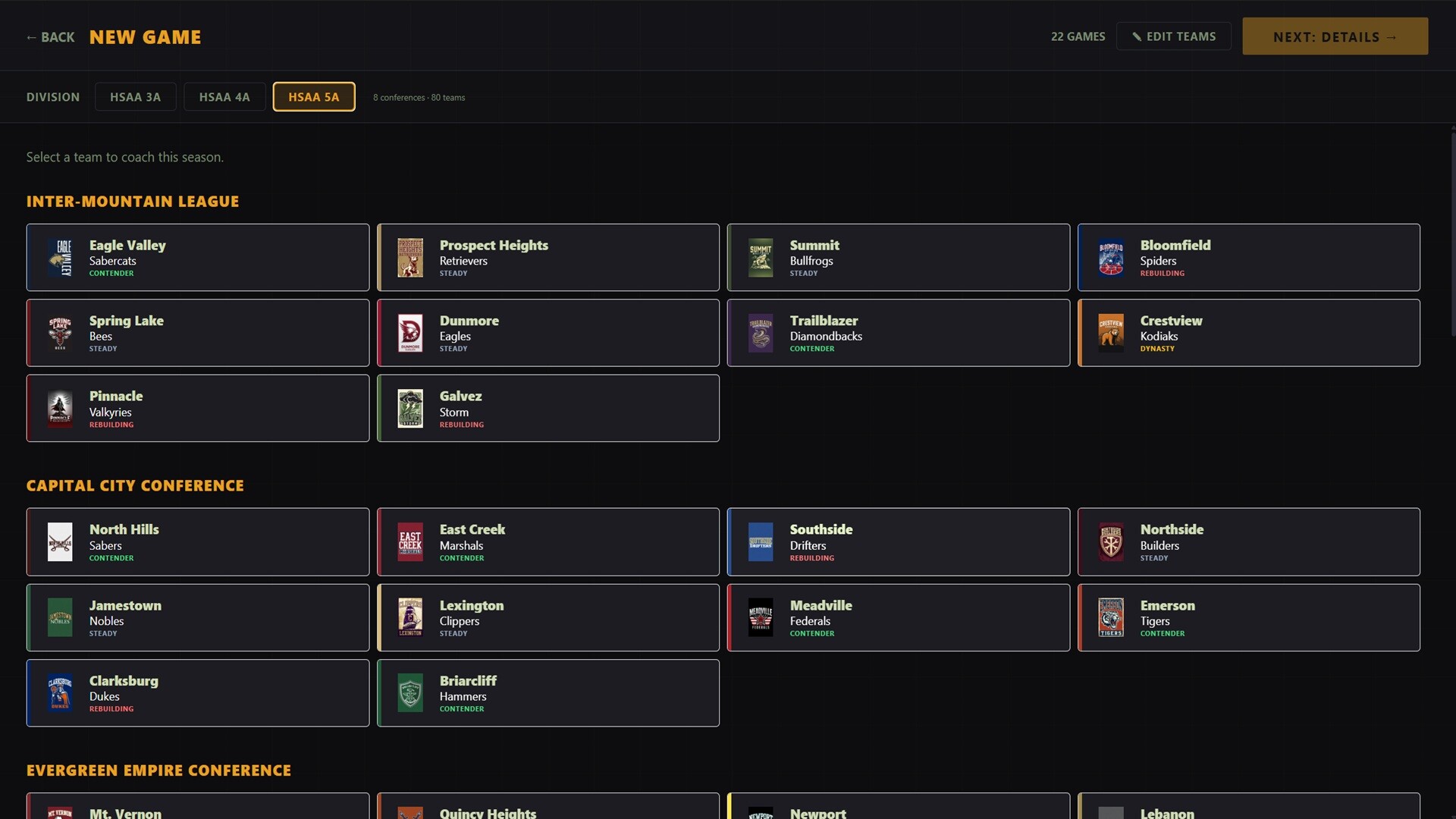 American High School Basketball Dynasty screenshot 1