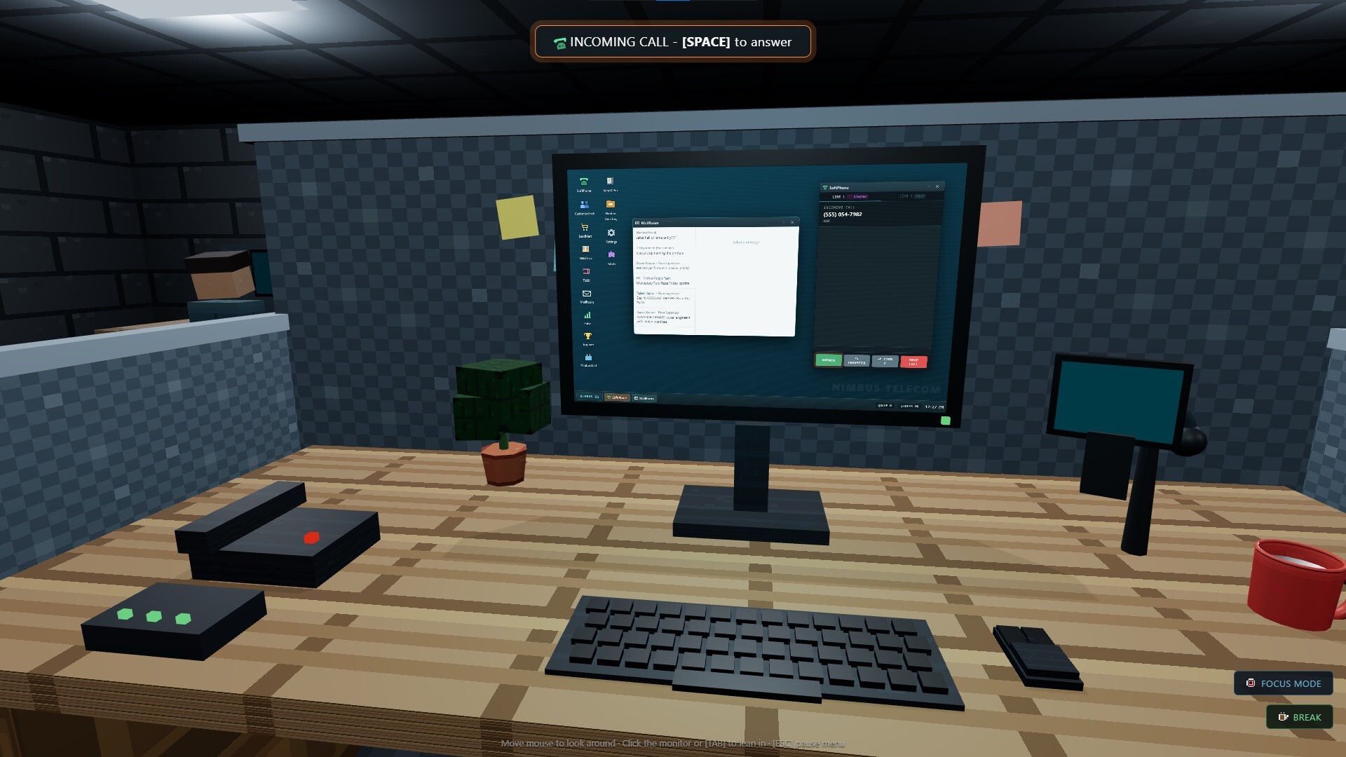 On Hold - Call Center Simulator screenshot 3