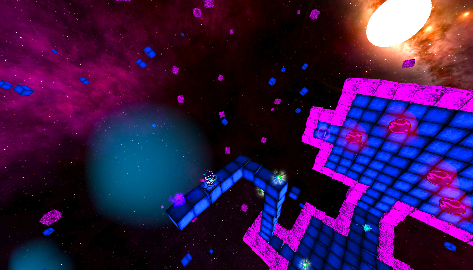 Deep Blue 3D Maze in Space screenshot 19