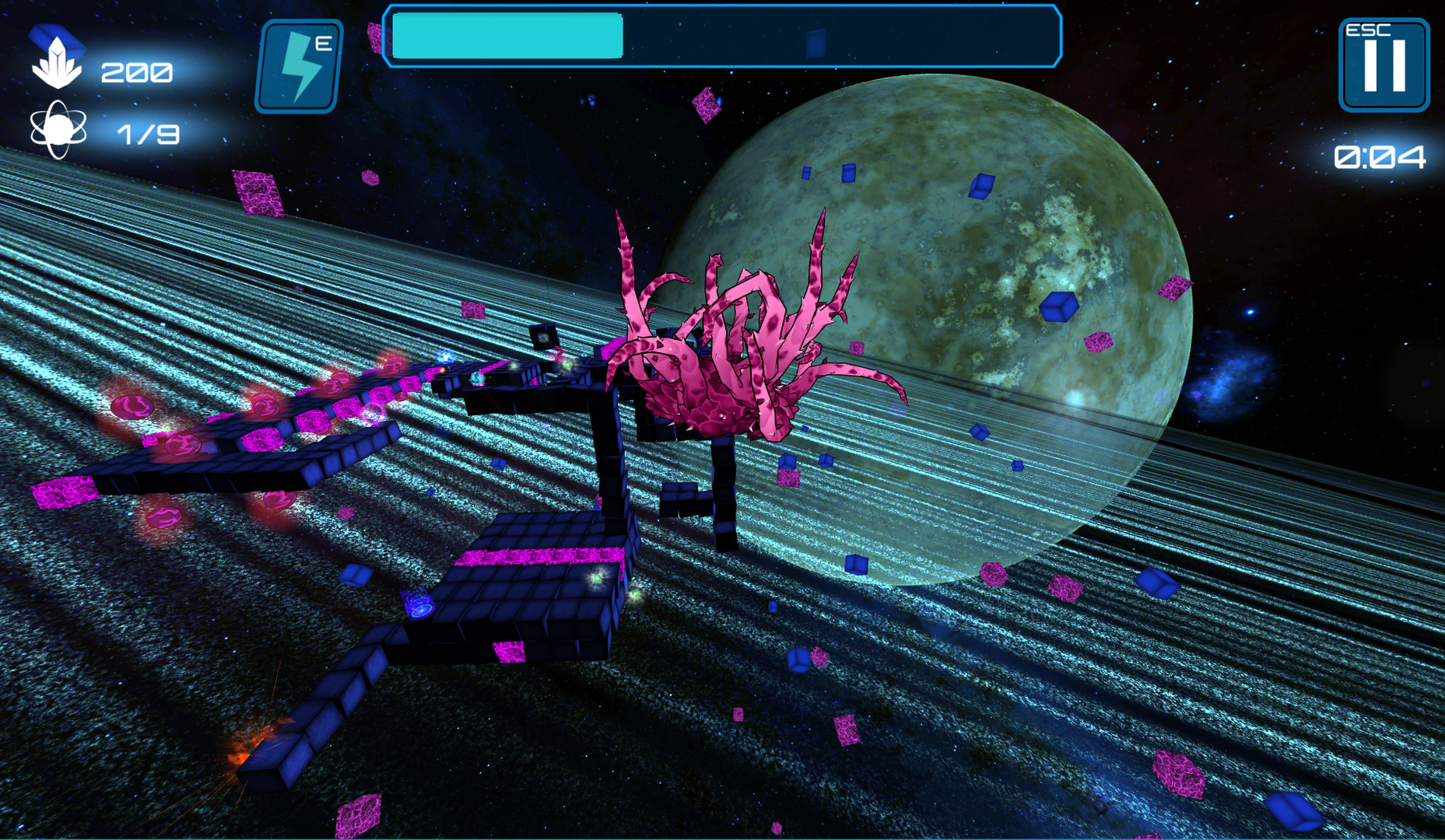 Deep Blue 3D Maze in Space screenshot 11