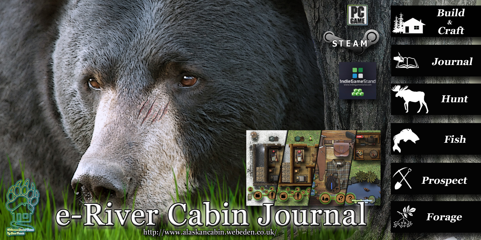 e-River Cabin Journal screenshot 1