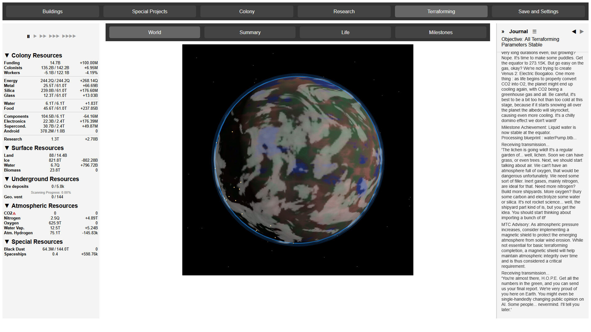Terraforming Titans screenshot 2