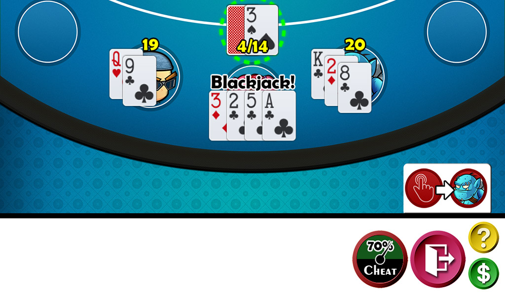 Cheaters Blackjack 21 screenshot 3