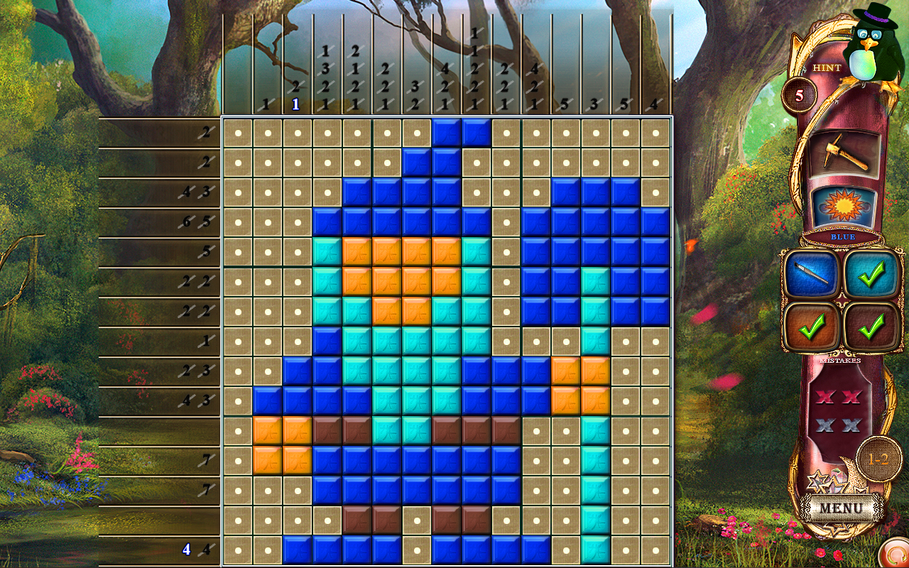Fantasy Mosaics 14: Fourth Color screenshot 4