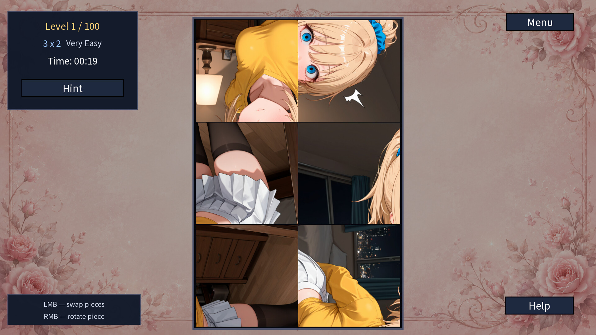 My Hentai Waifu: Puzzle screenshot 9
