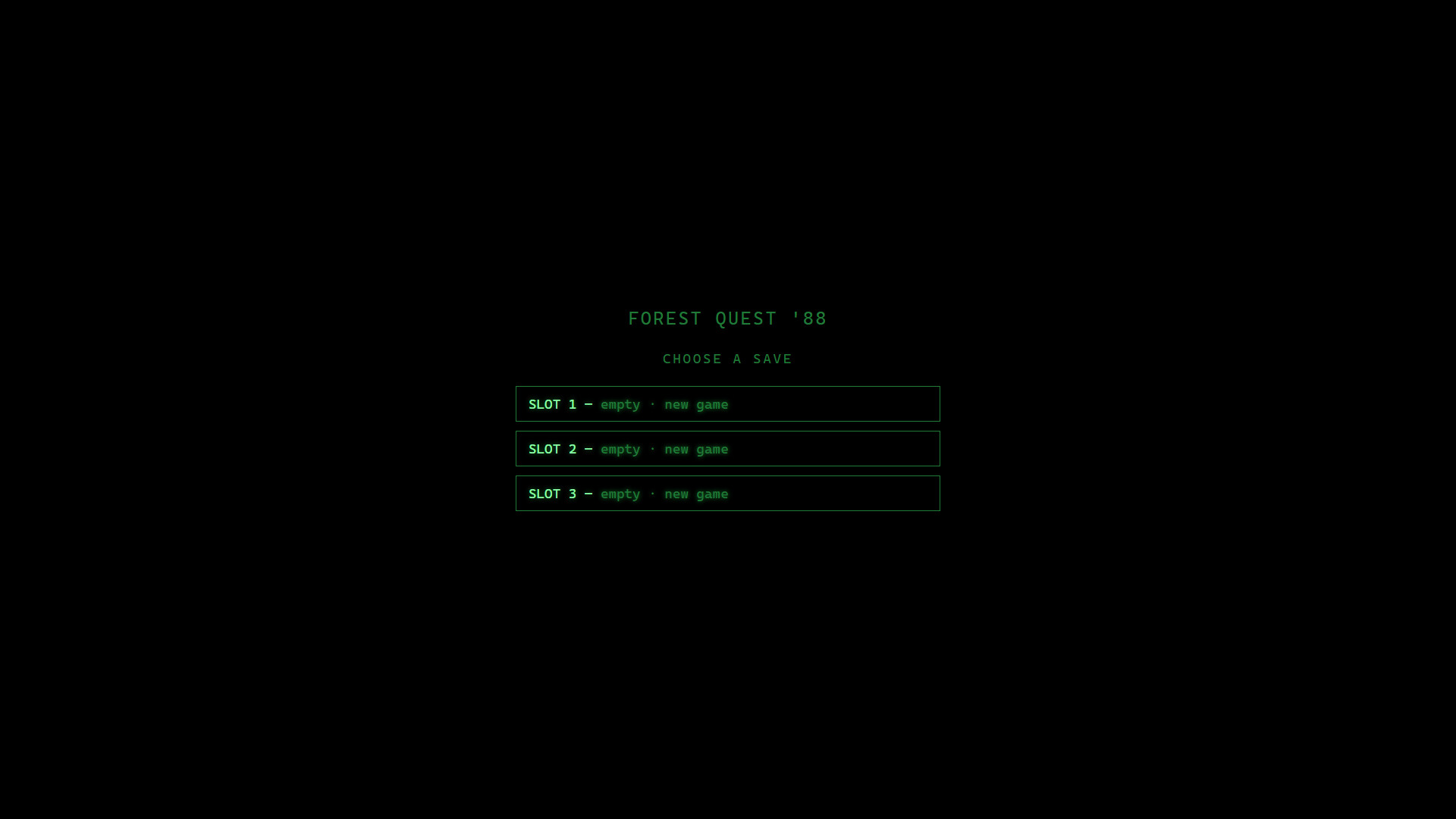 Forest Quest 88 screenshot 1