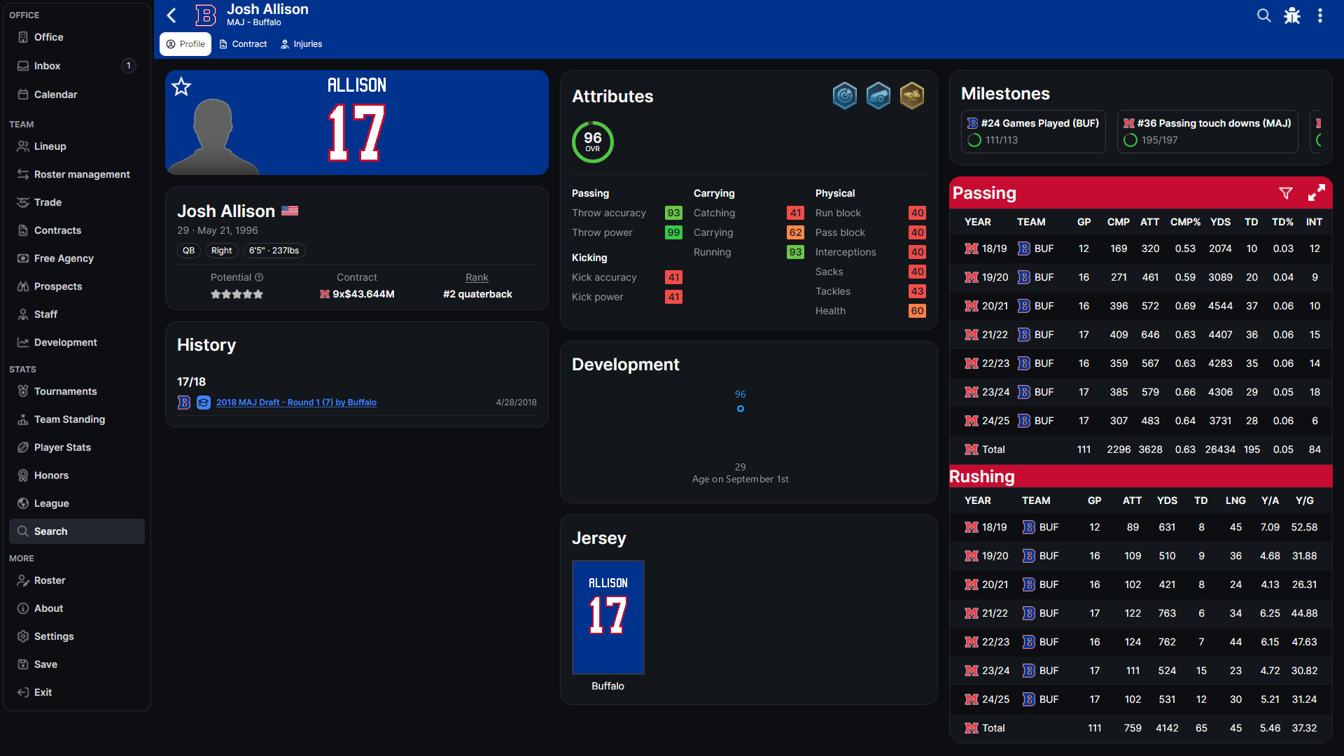 Football Legacy Manager 27 screenshot 2