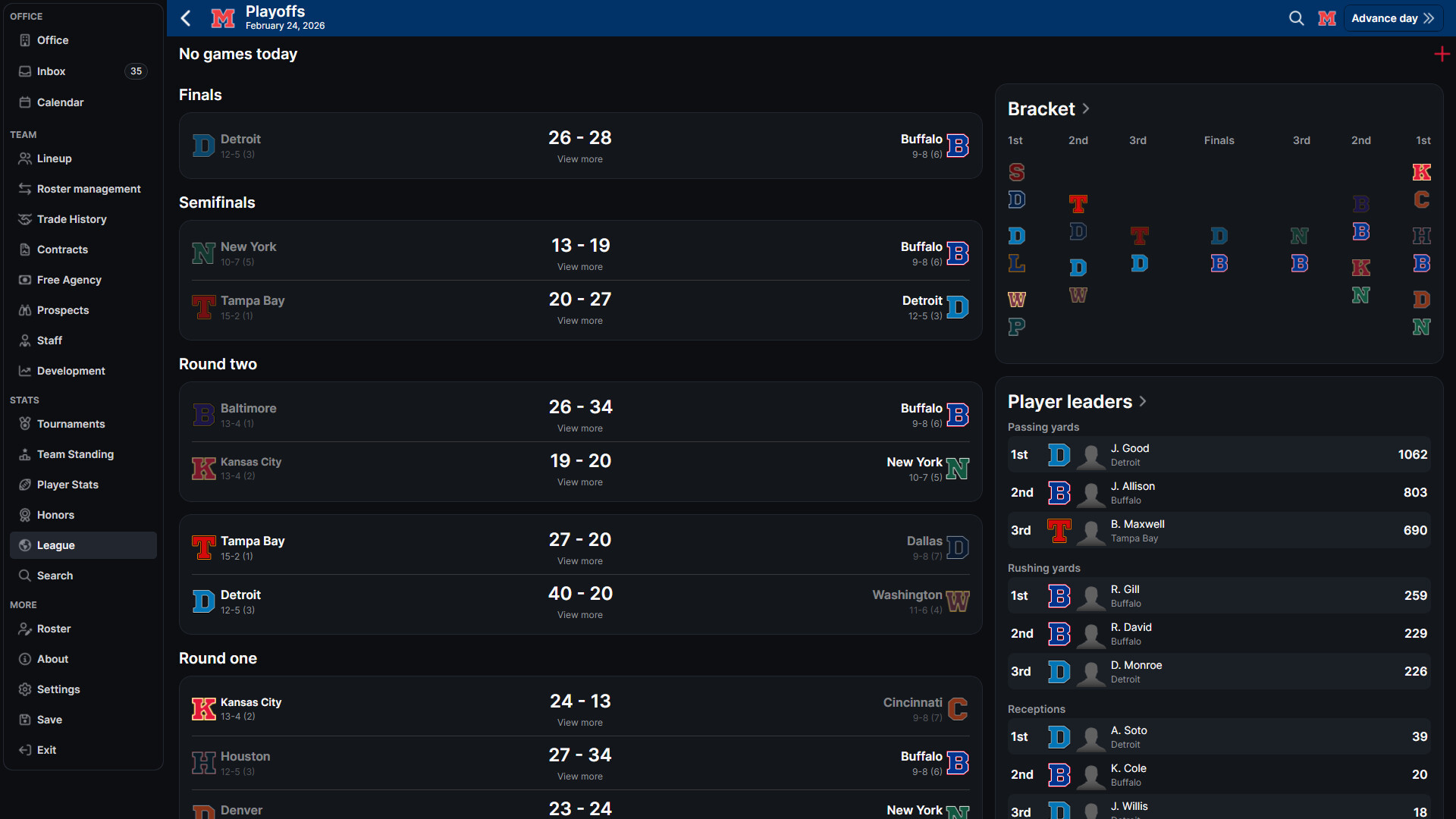 Football Legacy Manager 27 screenshot 5