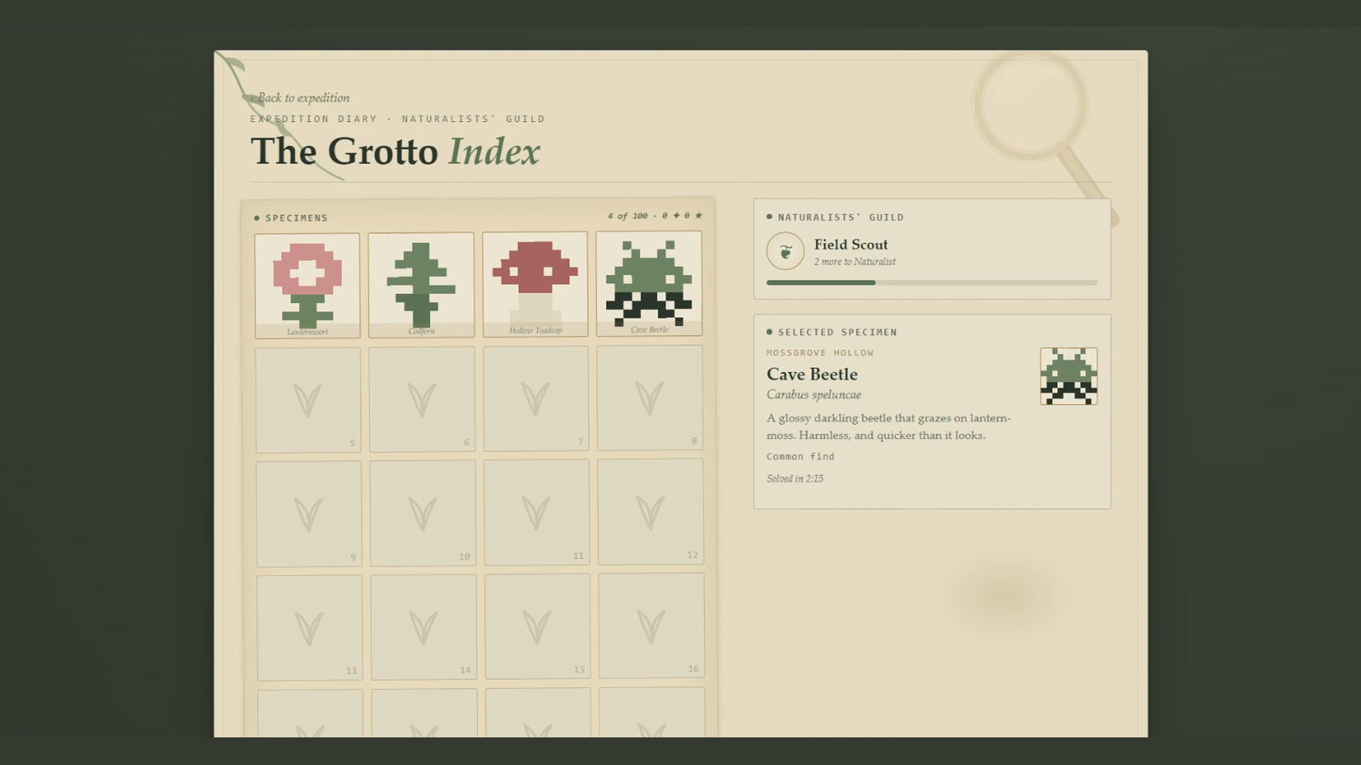 The Grotto Index screenshot 4
