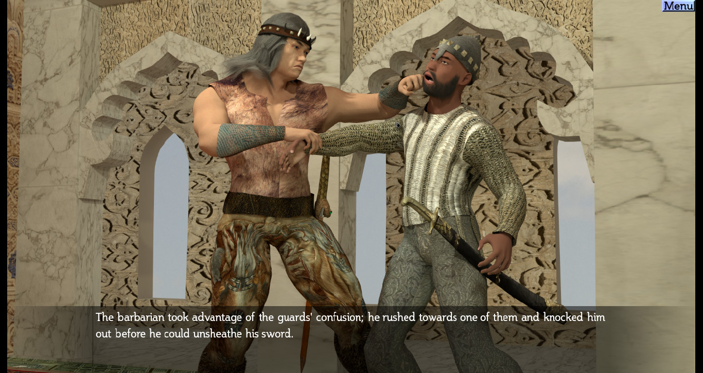 The Barbarian and the Subterranean Caves screenshot 10