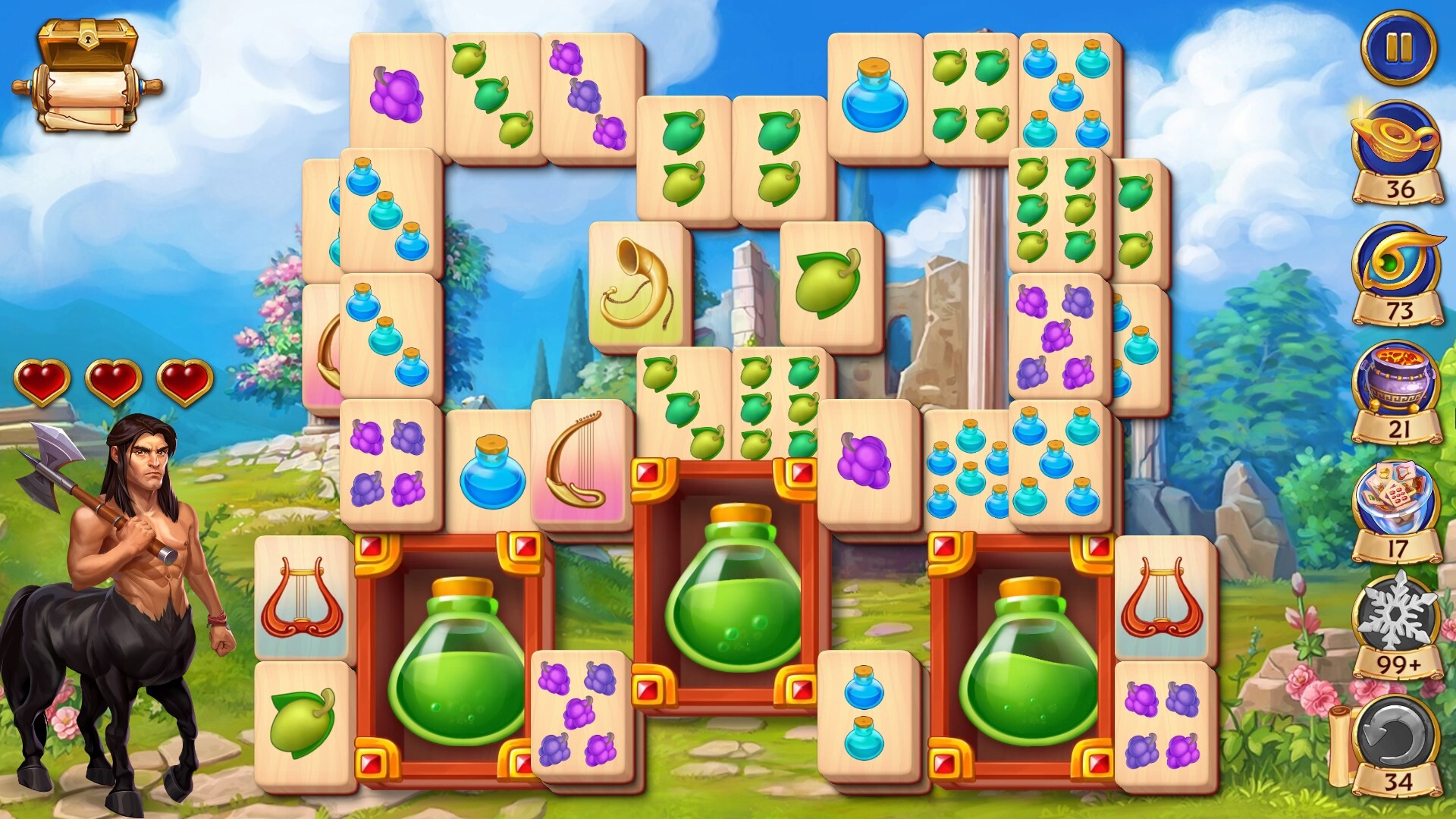 Emperor of Mahjong: Match Mahjong Tiles, Build Your City! screenshot 3