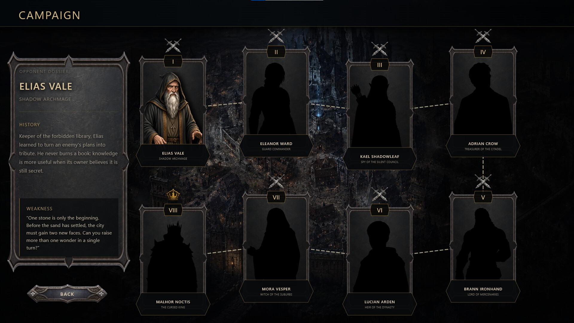 Citadels - Shadow City screenshot 1