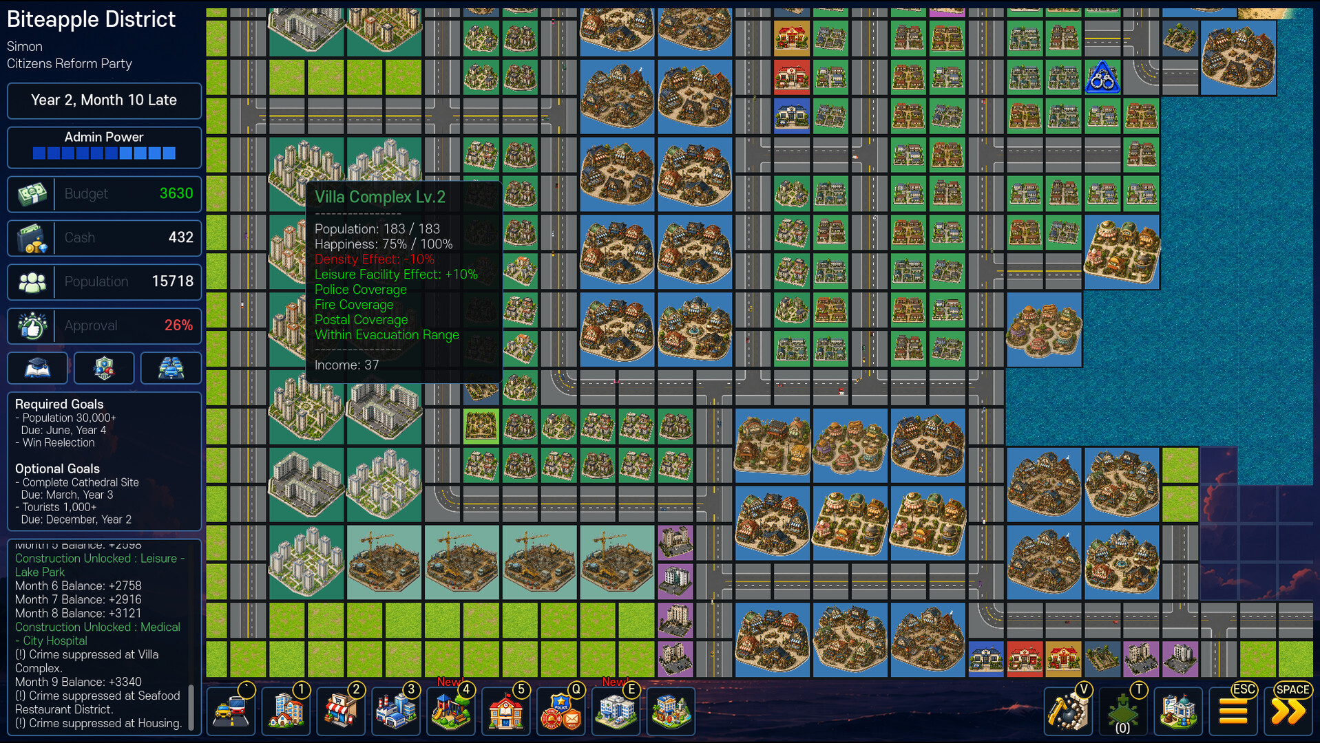 Mini Mayor: 12 Years screenshot 1