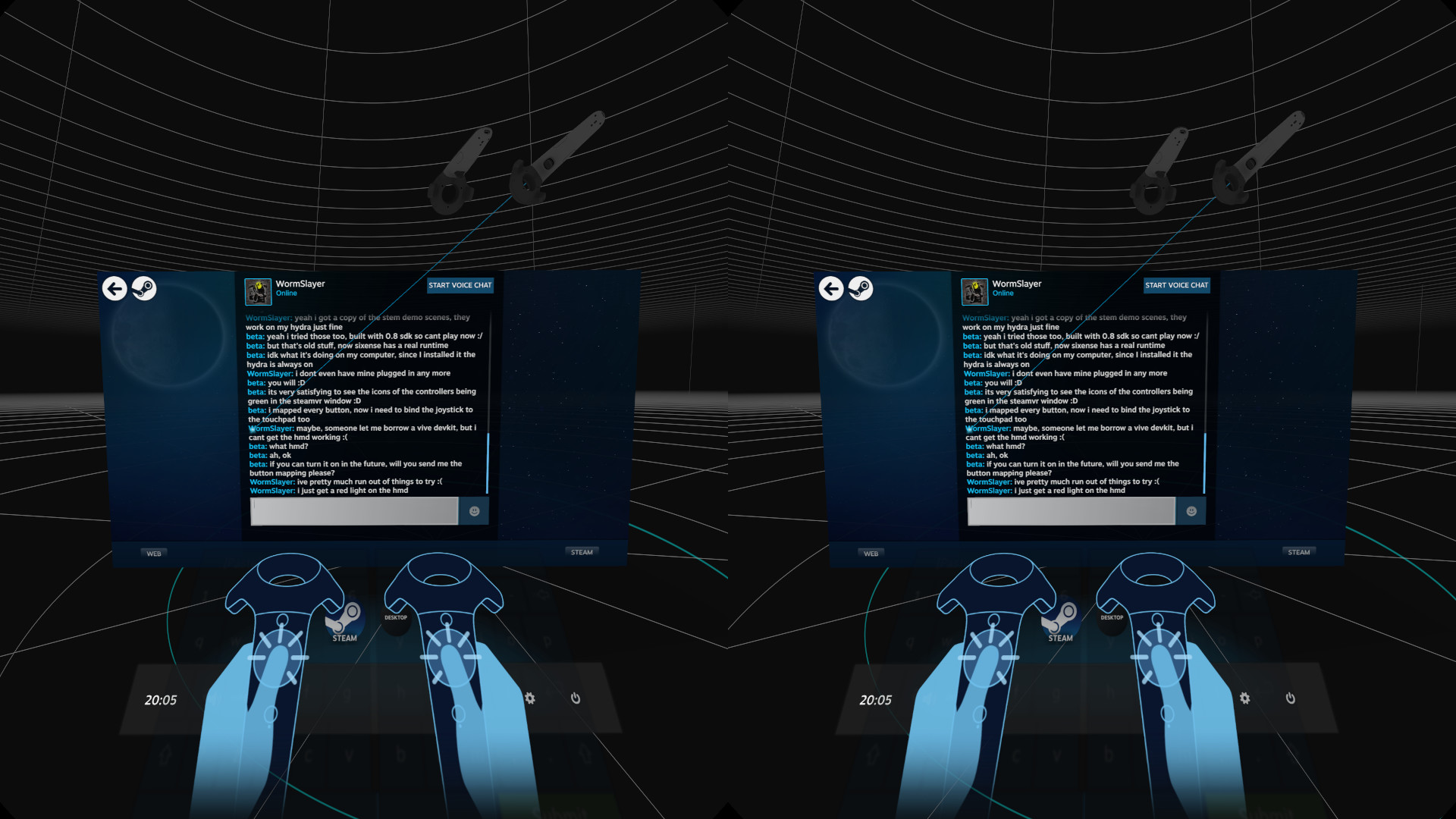 SteamVR Driver for Razer™ Hydra screenshot 1