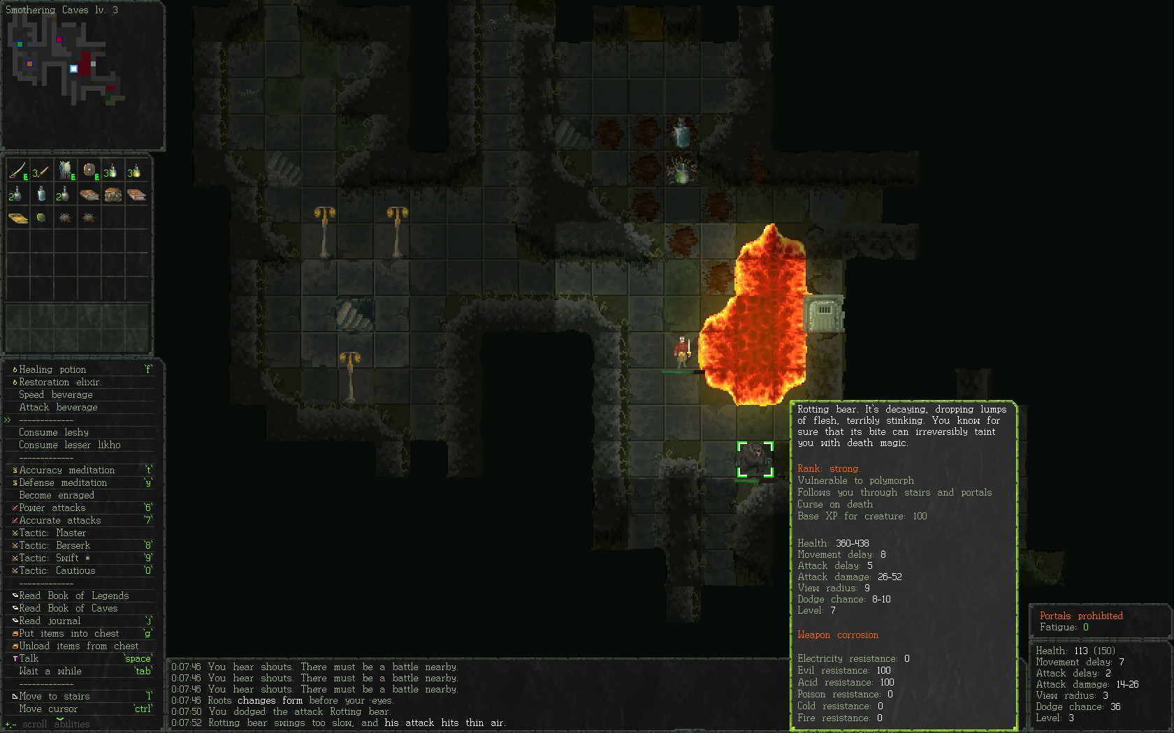 Vanilla Bagel: The Roguelike screenshot 2