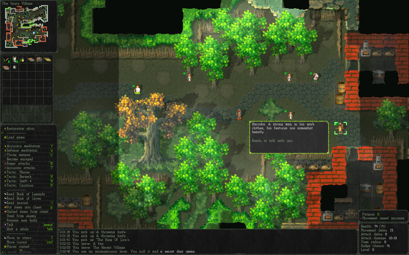 Vanilla Bagel: The Roguelike screenshot 1