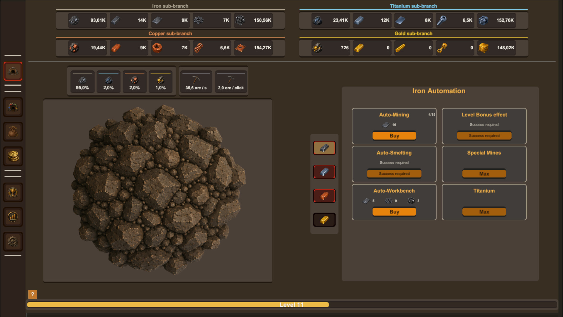 Oreworks screenshot 1
