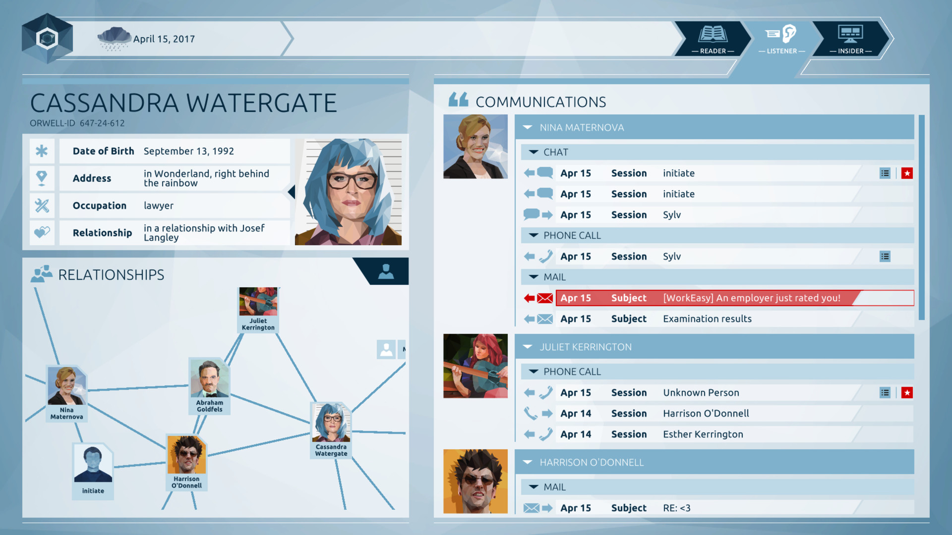 Orwell: Keeping an Eye On You screenshot 5