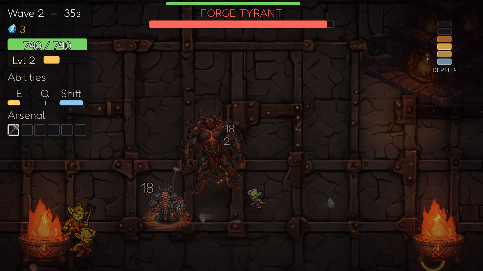 Deepforge Brawl screenshot 4