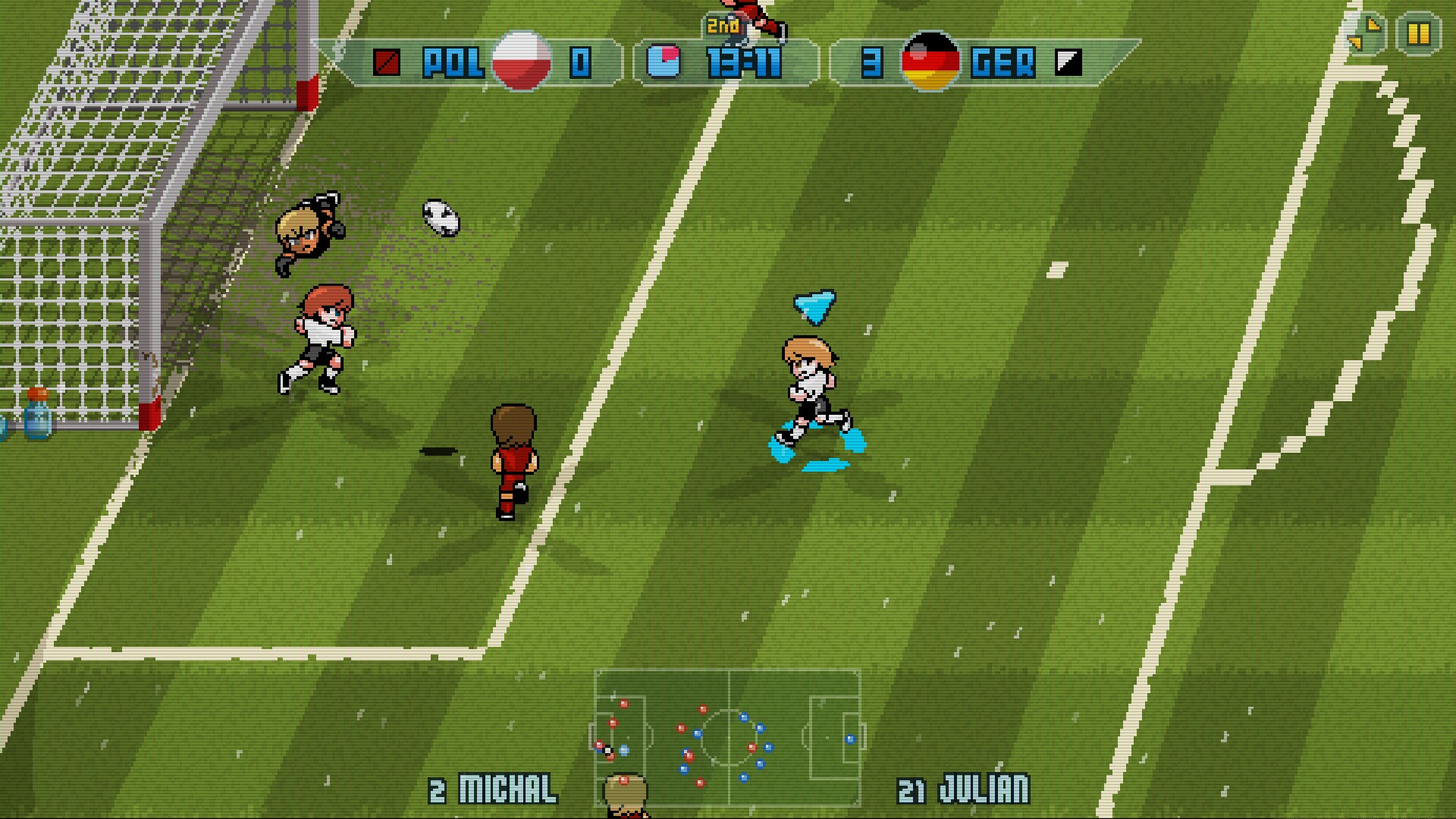 Pixel Cup Soccer 17 screenshot 11