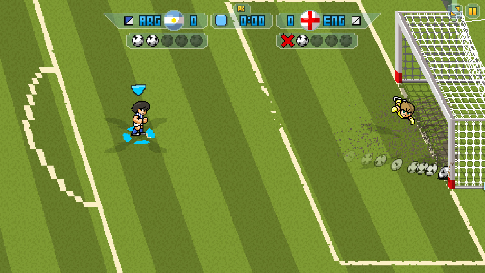 Pixel Cup Soccer 17 screenshot 3