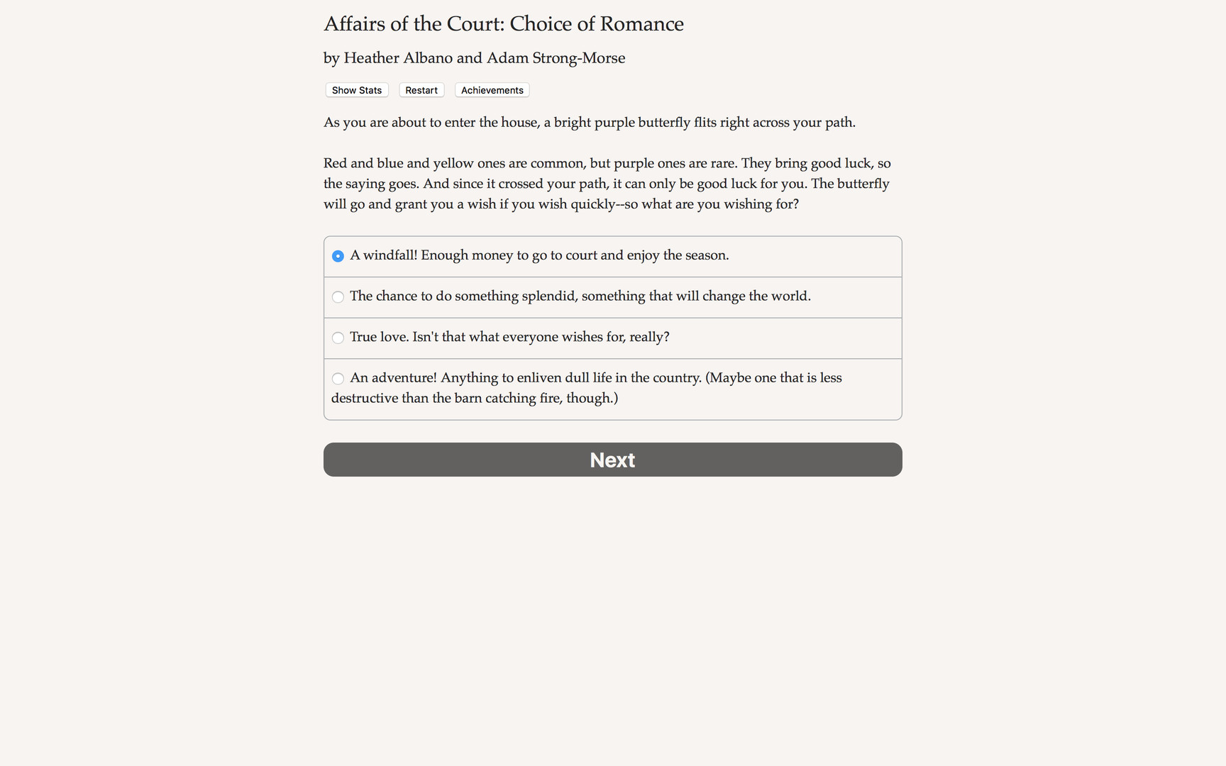 Affairs of the Court: Choice of Romance screenshot 2