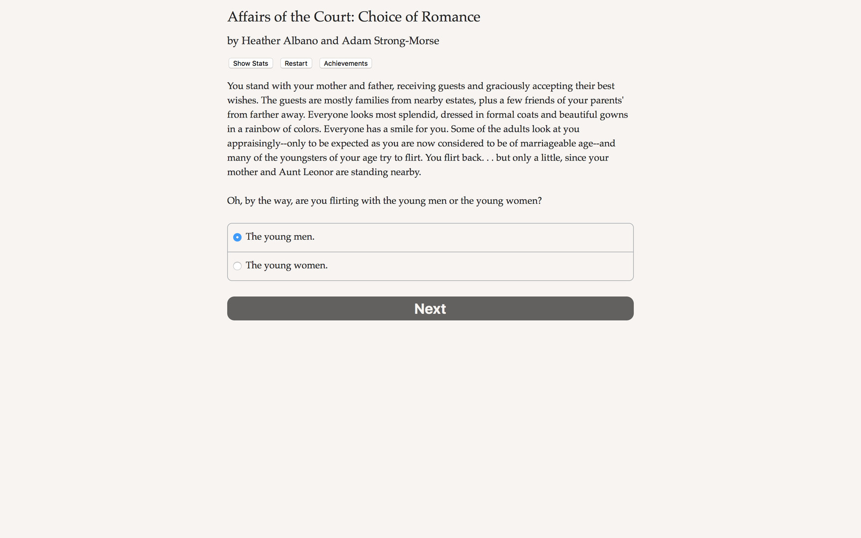 Affairs of the Court: Choice of Romance screenshot 3